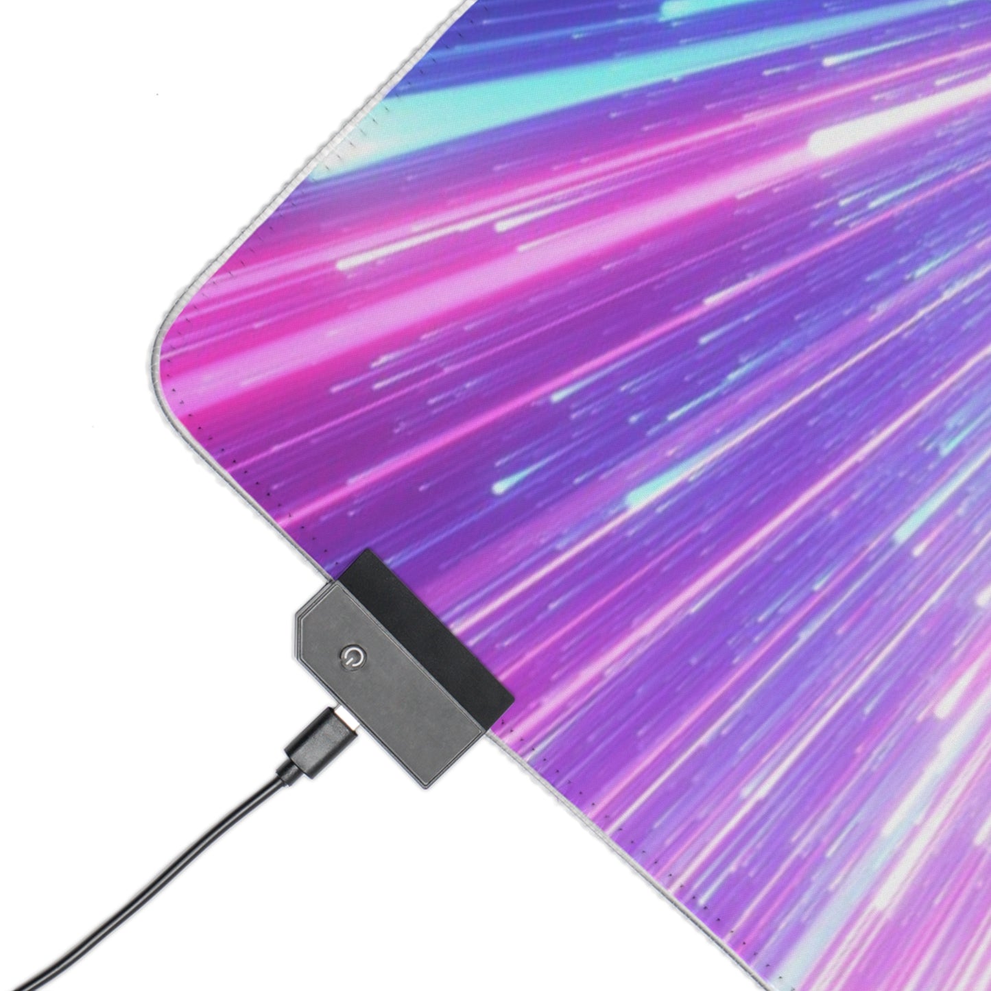 Vibrant LED Gaming Mouse Pad, Colorful Mousepad for Gamers, LED Desk Mat for PC & Console Gaming, Stylish Gaming Accessories