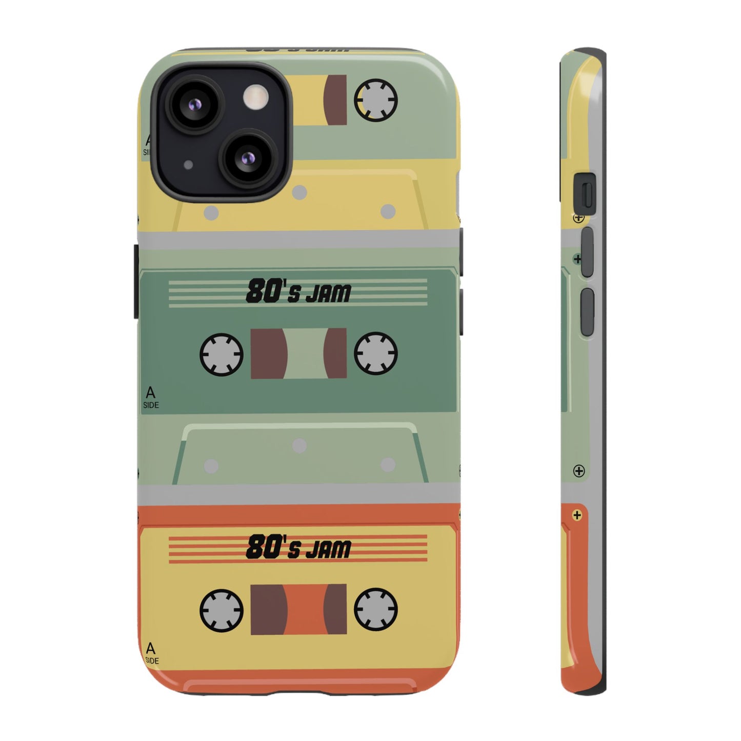 80s Jam Phone Case, Retro 80s Style, Tough Phone Cover, Vintage Cassette Design, Gift for Music Lovers