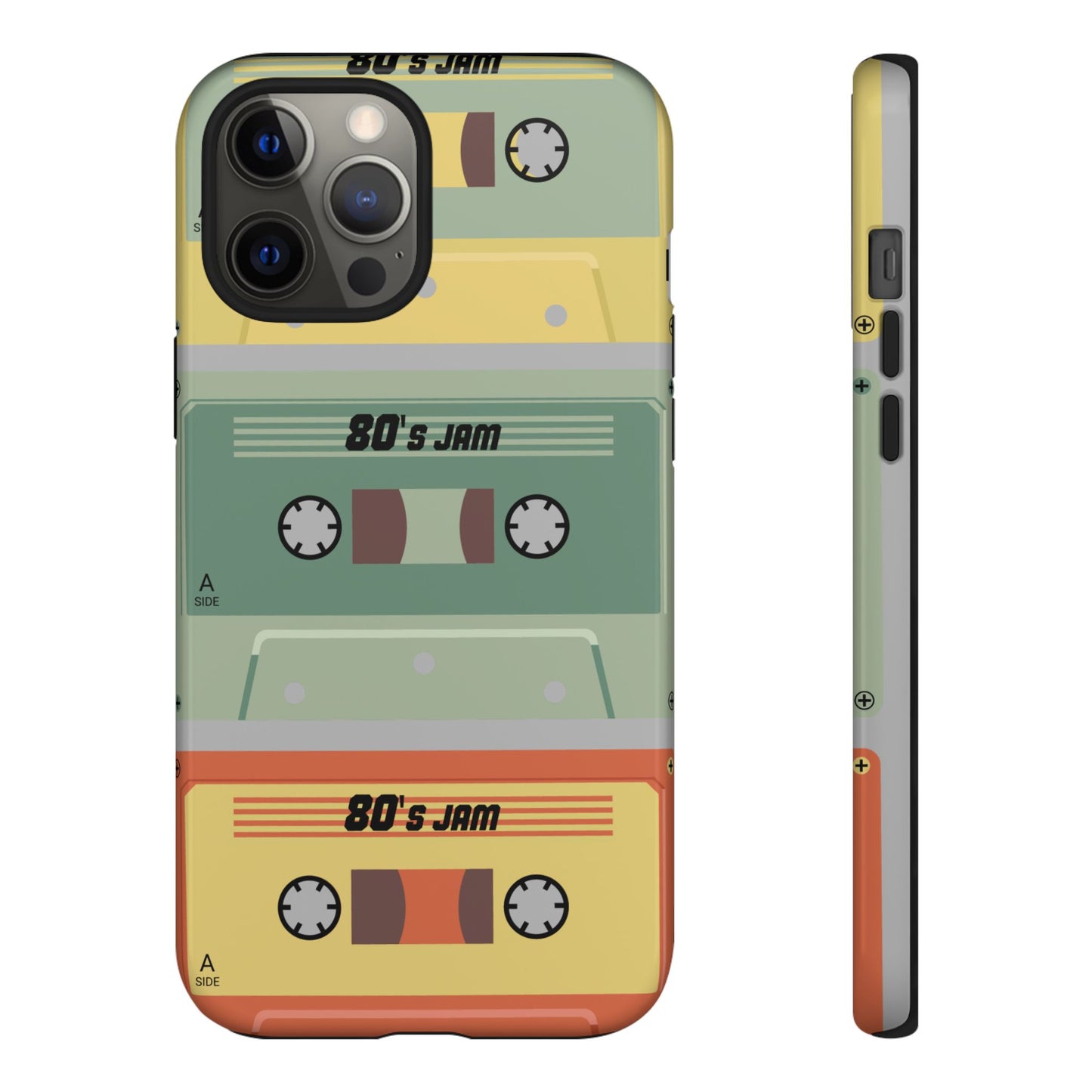80s Jam Phone Case, Retro 80s Style, Tough Phone Cover, Vintage Cassette Design, Gift for Music Lovers