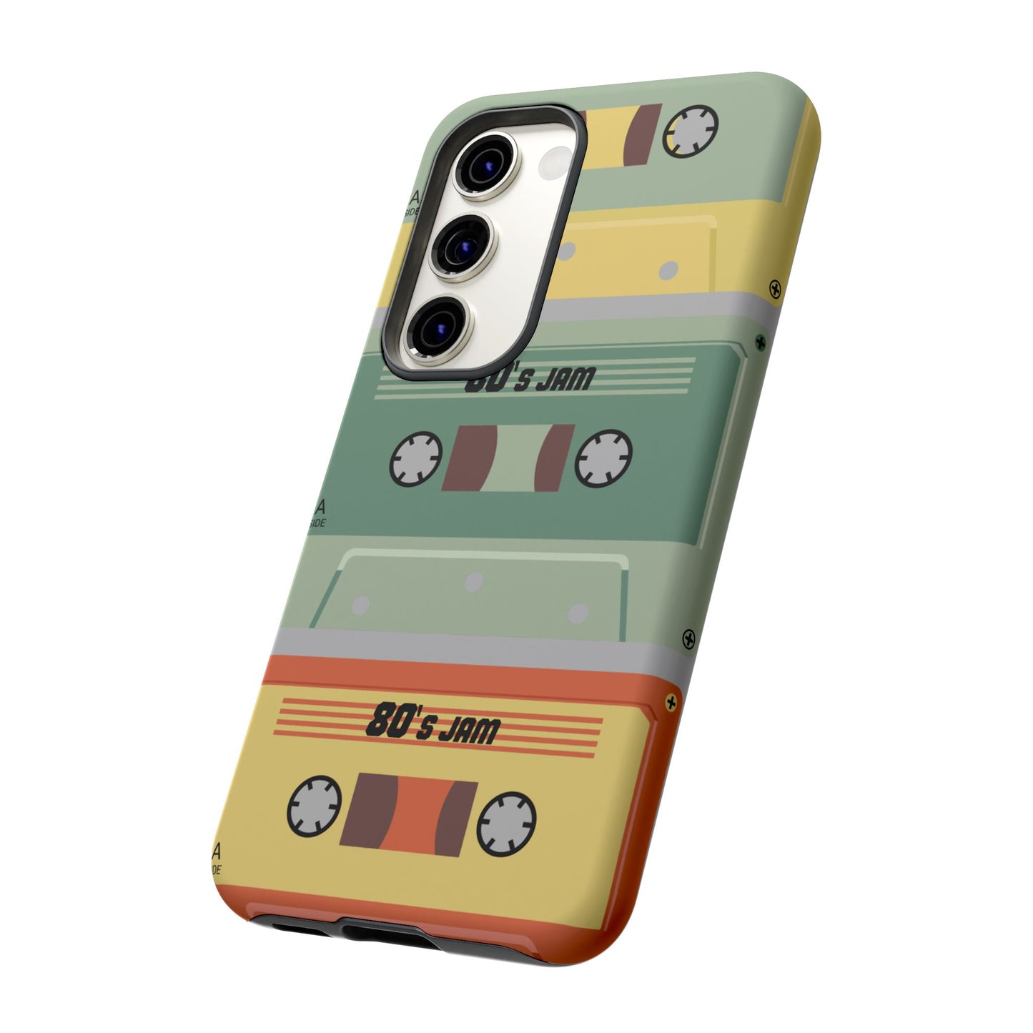 80s Jam Phone Case, Retro 80s Style, Tough Phone Cover, Vintage Cassette Design, Gift for Music Lovers