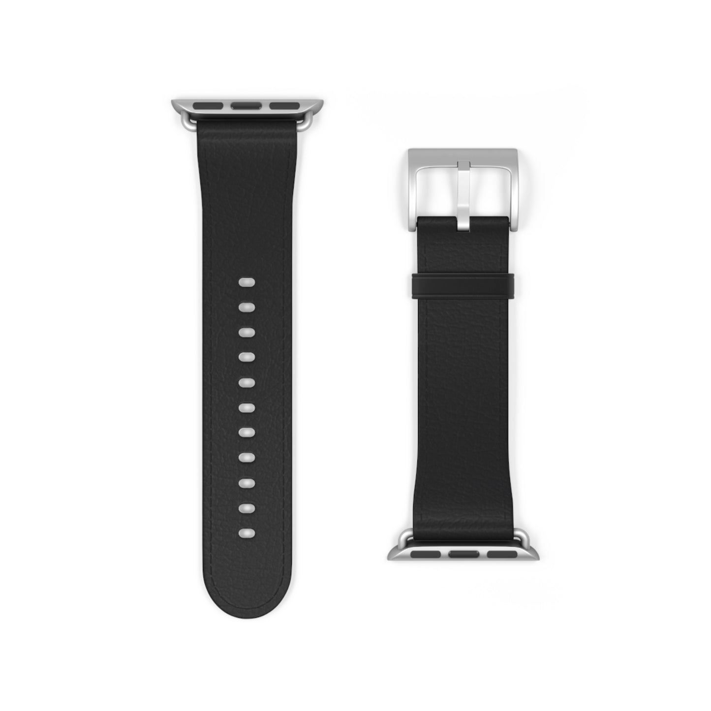 Stylish Black Watch Band for Everyday Wear, Casual Accessory, Gift for Her, Personalized Watch Strap, Customizable Design