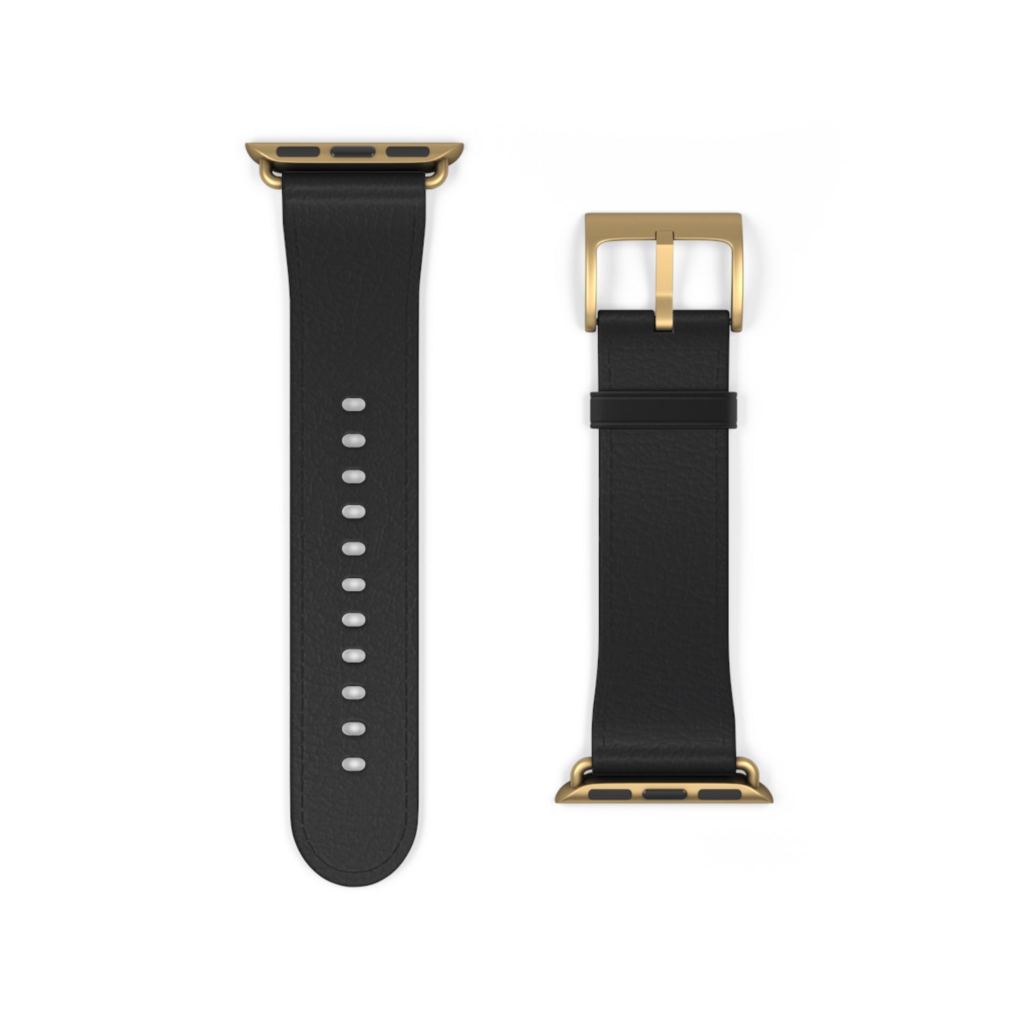 Stylish Black Watch Band for Everyday Wear, Casual Accessory, Gift for Her, Personalized Watch Strap, Customizable Design