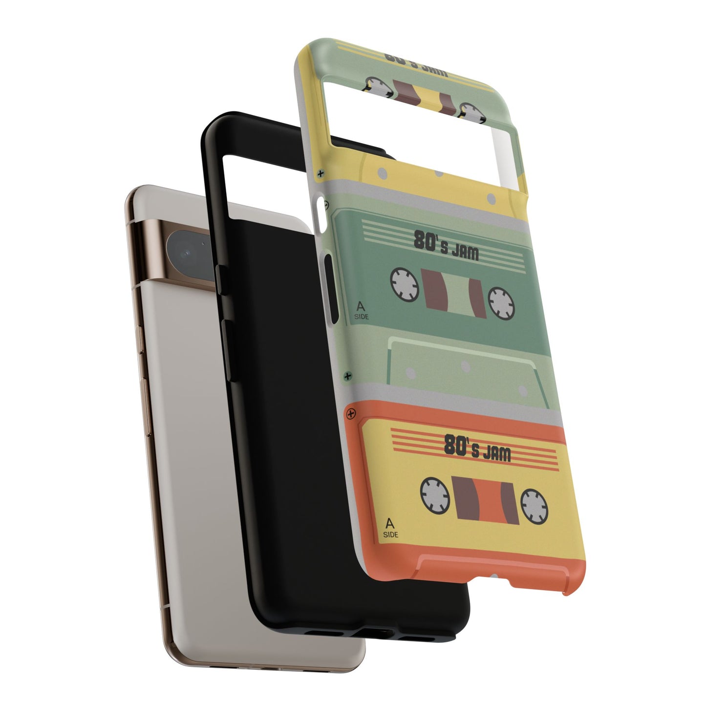 80s Jam Phone Case, Retro 80s Style, Tough Phone Cover, Vintage Cassette Design, Gift for Music Lovers