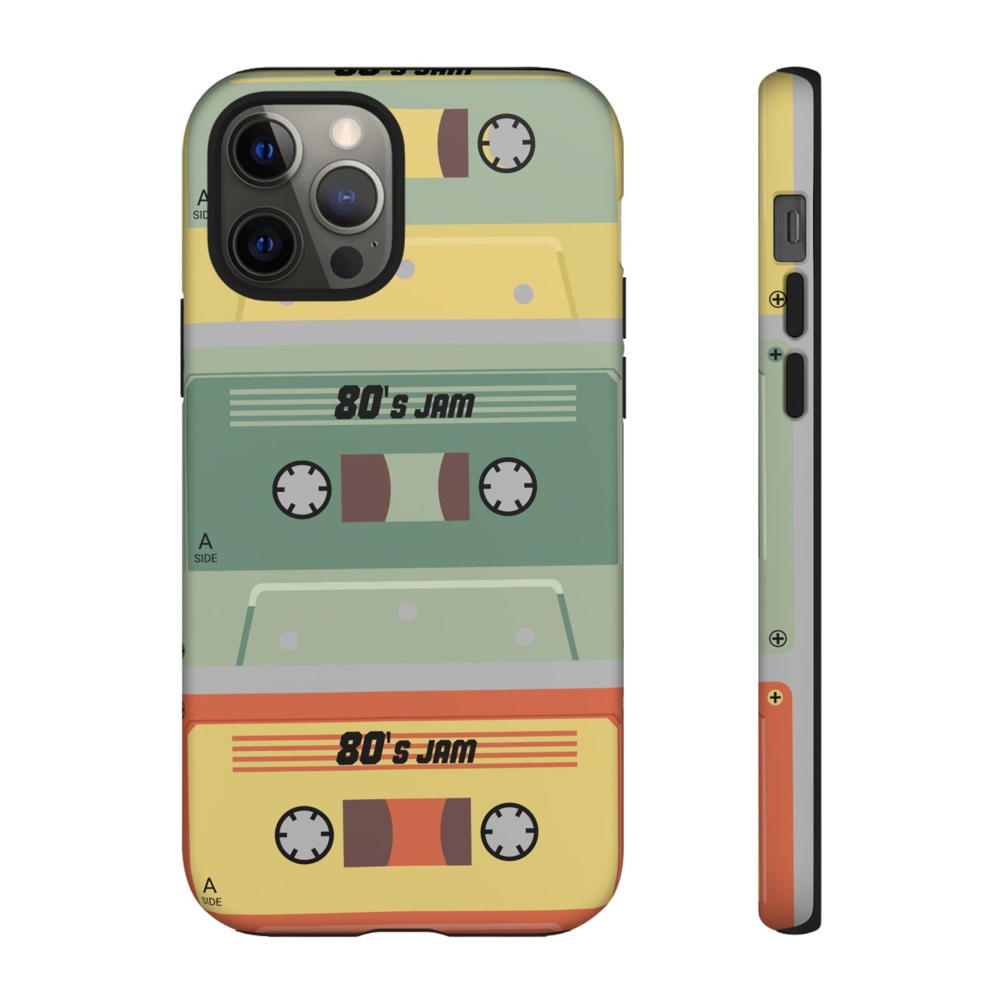 80s Jam Phone Case, Retro 80s Style, Tough Phone Cover, Vintage Cassette Design, Gift for Music Lovers