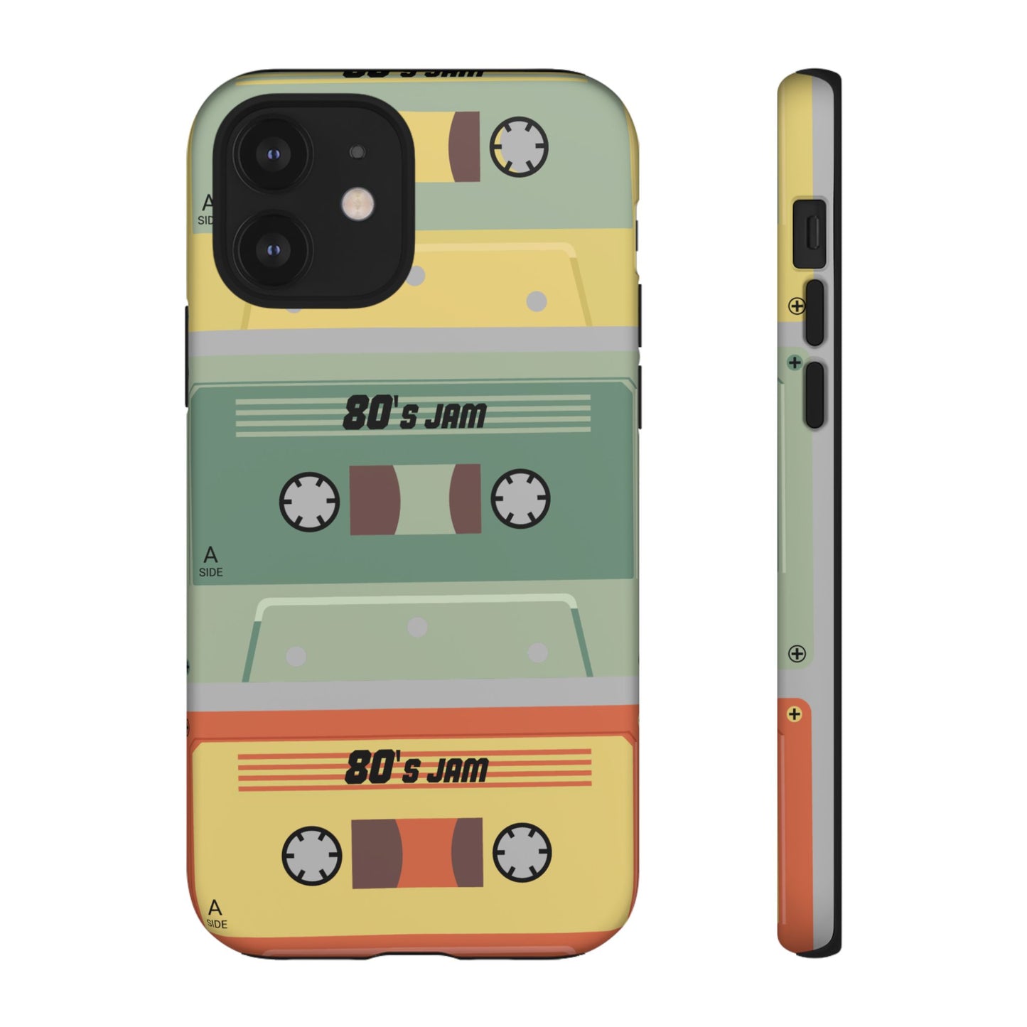 80s Jam Phone Case, Retro 80s Style, Tough Phone Cover, Vintage Cassette Design, Gift for Music Lovers