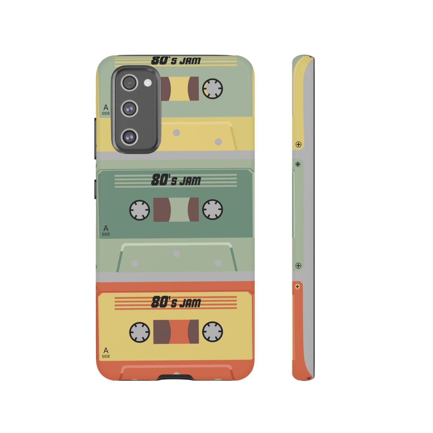 80s Jam Phone Case, Retro 80s Style, Tough Phone Cover, Vintage Cassette Design, Gift for Music Lovers