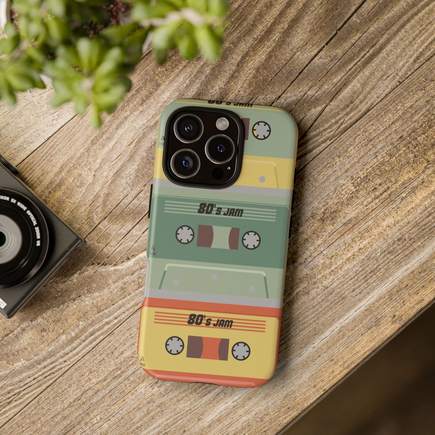 80s Jam Phone Case, Retro 80s Style, Tough Phone Cover, Vintage Cassette Design, Gift for Music Lovers