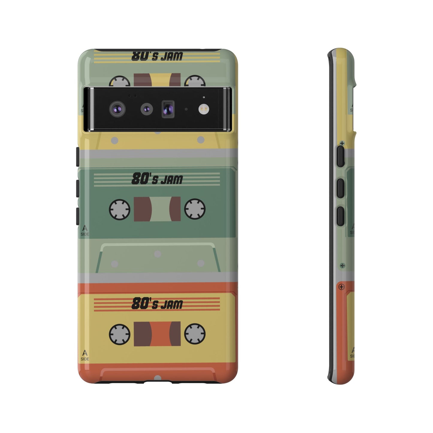 80s Jam Phone Case, Retro 80s Style, Tough Phone Cover, Vintage Cassette Design, Gift for Music Lovers