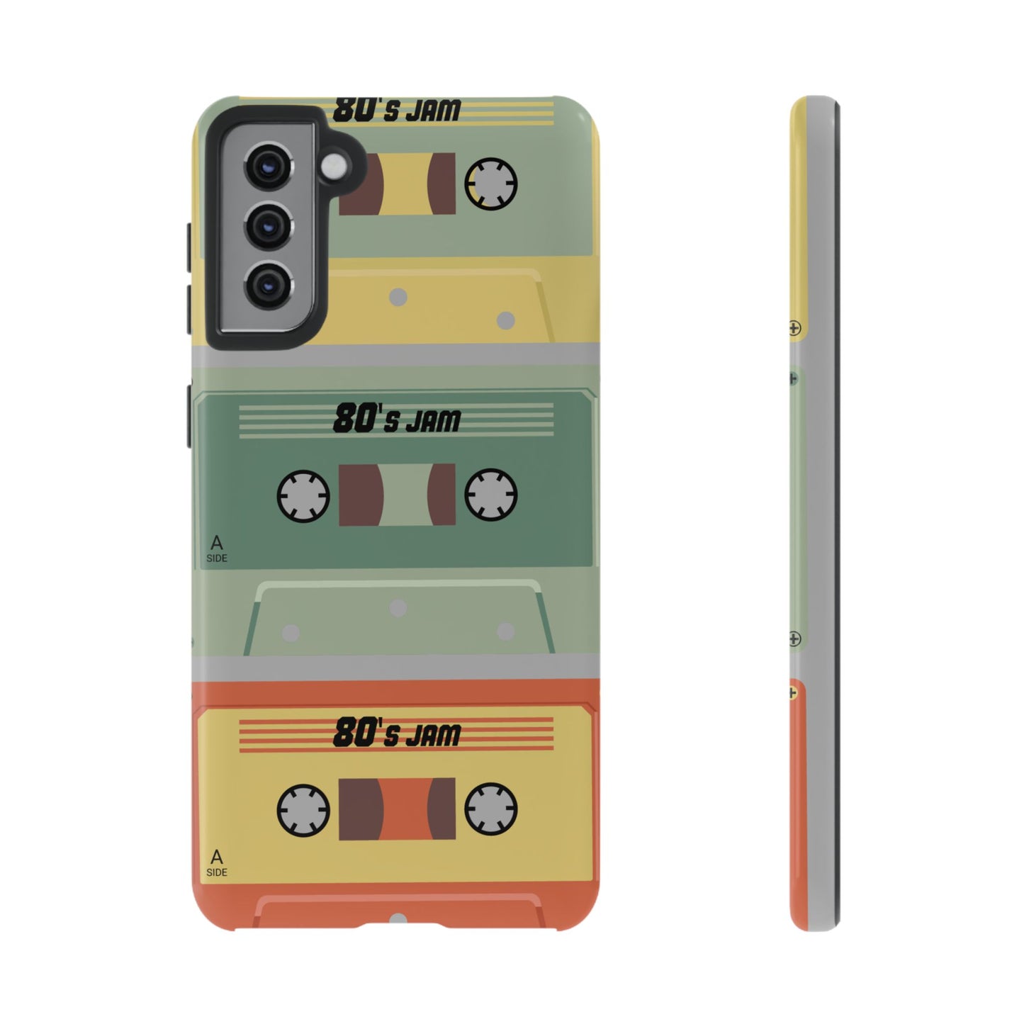 80s Jam Phone Case, Retro 80s Style, Tough Phone Cover, Vintage Cassette Design, Gift for Music Lovers