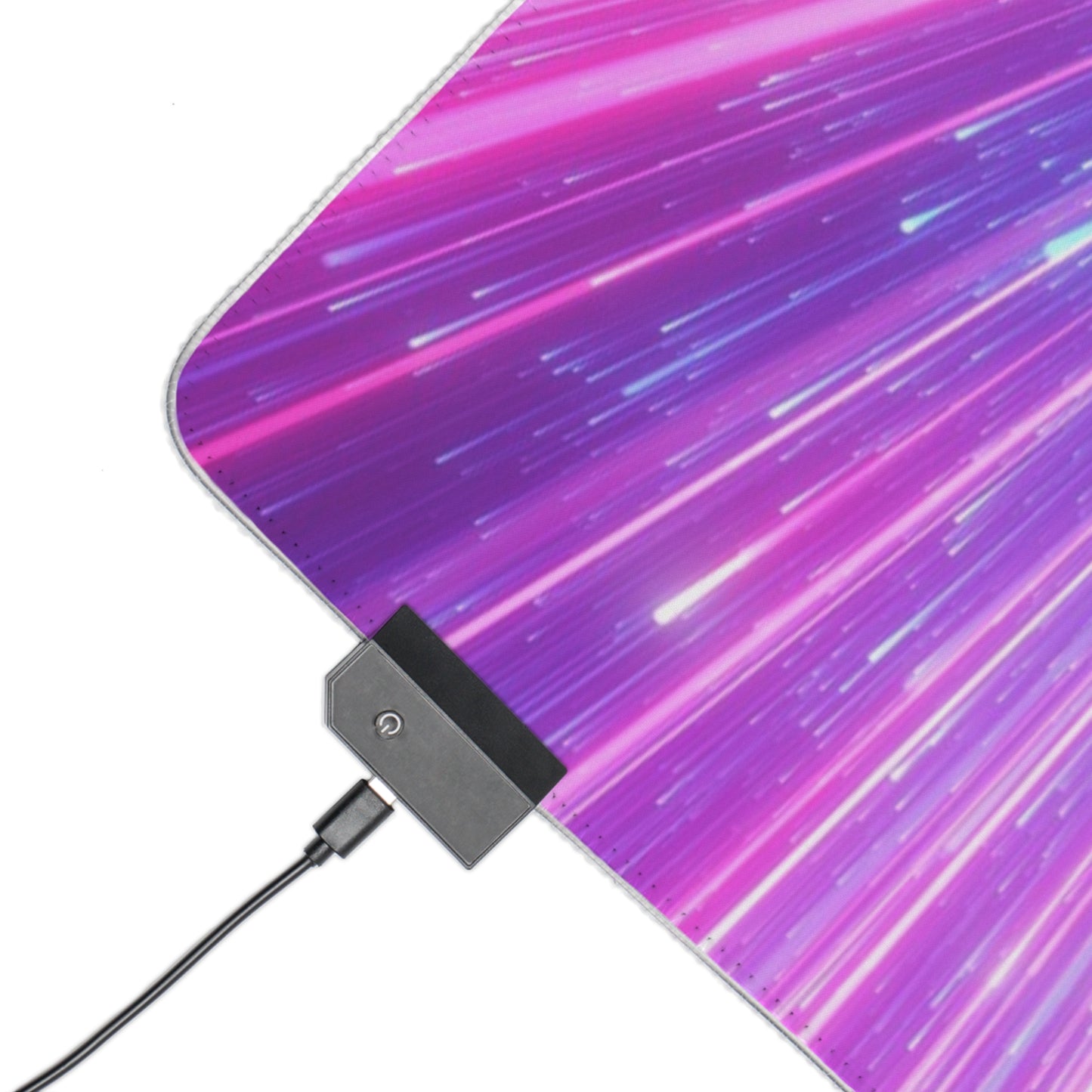 Vibrant LED Gaming Mouse Pad, Colorful Mousepad for Gamers, LED Desk Mat for PC & Console Gaming, Stylish Gaming Accessories