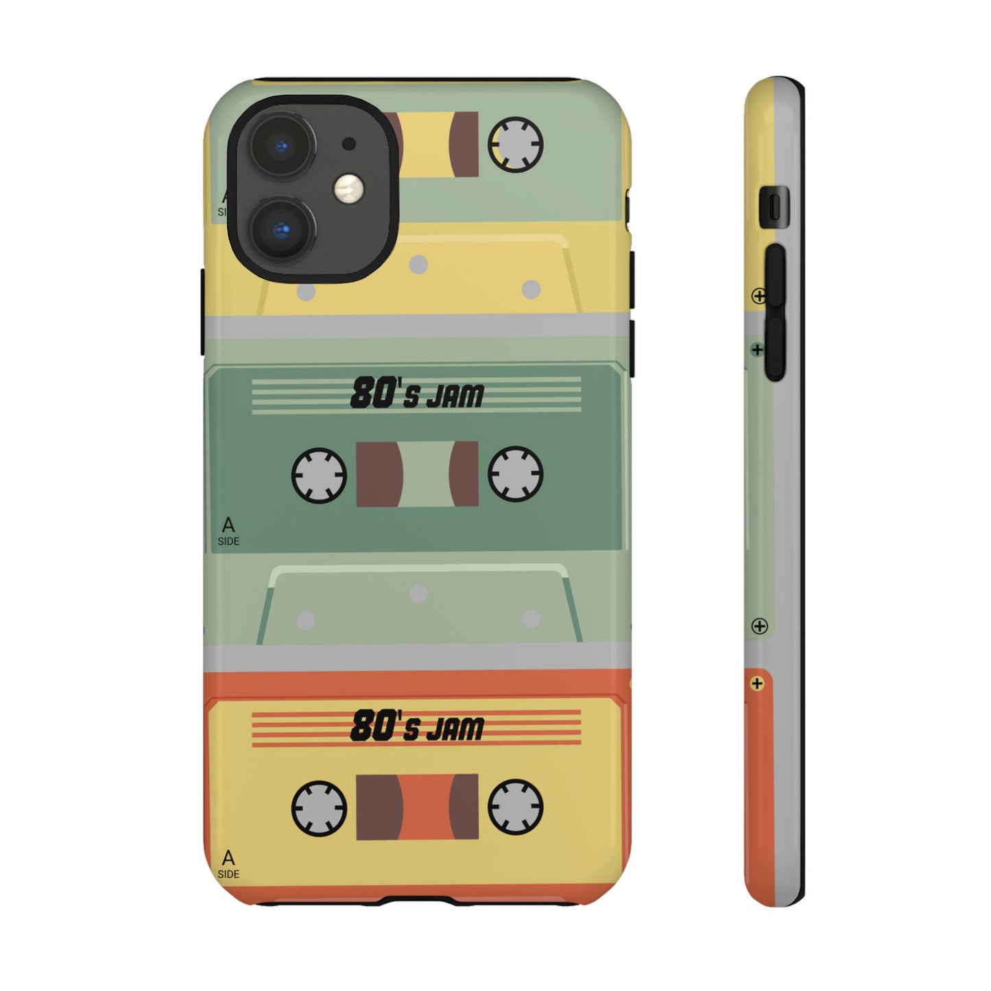 80s Jam Phone Case, Retro 80s Style, Tough Phone Cover, Vintage Cassette Design, Gift for Music Lovers