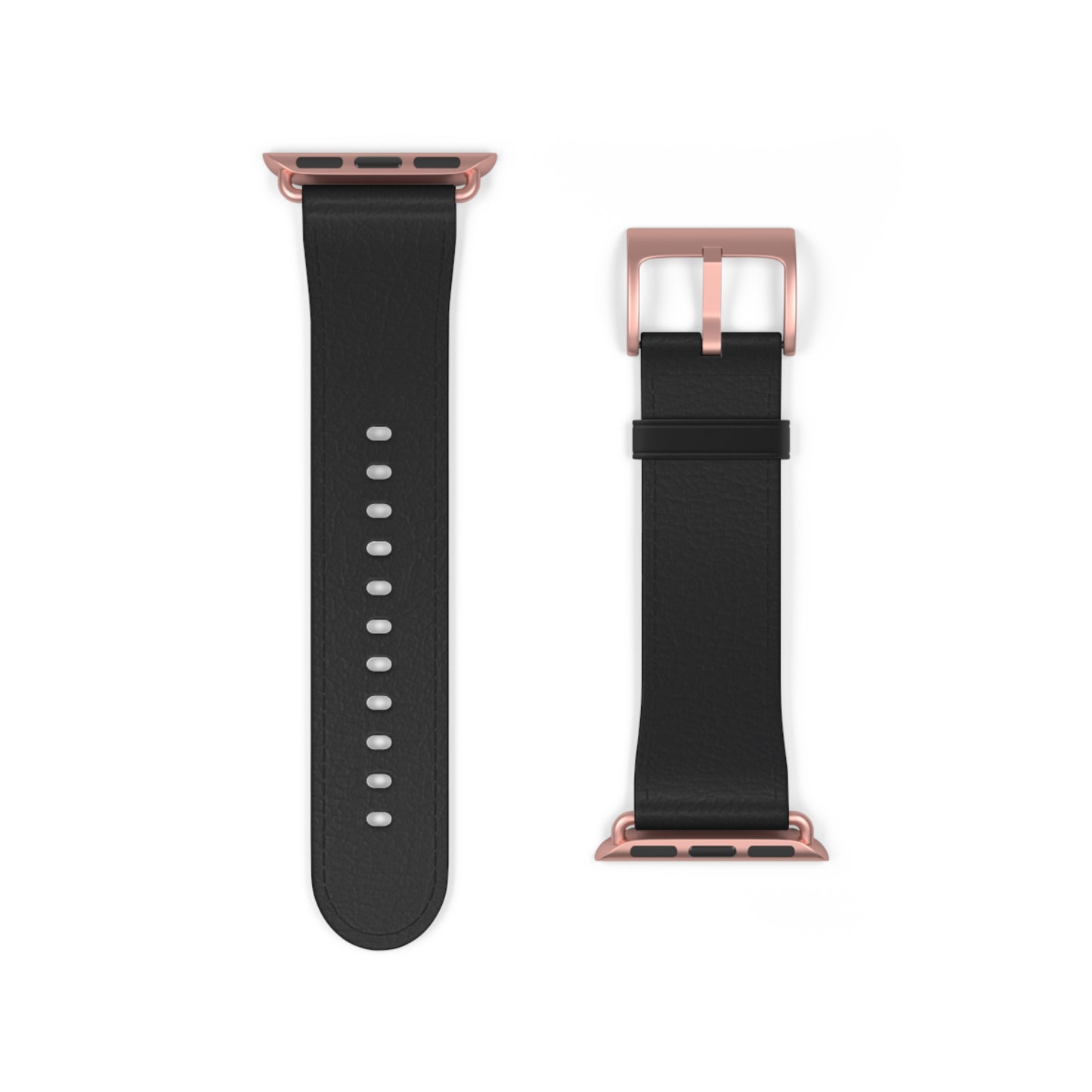Stylish Black Watch Band for Everyday Wear, Casual Accessory, Gift for Her, Personalized Watch Strap, Customizable Design