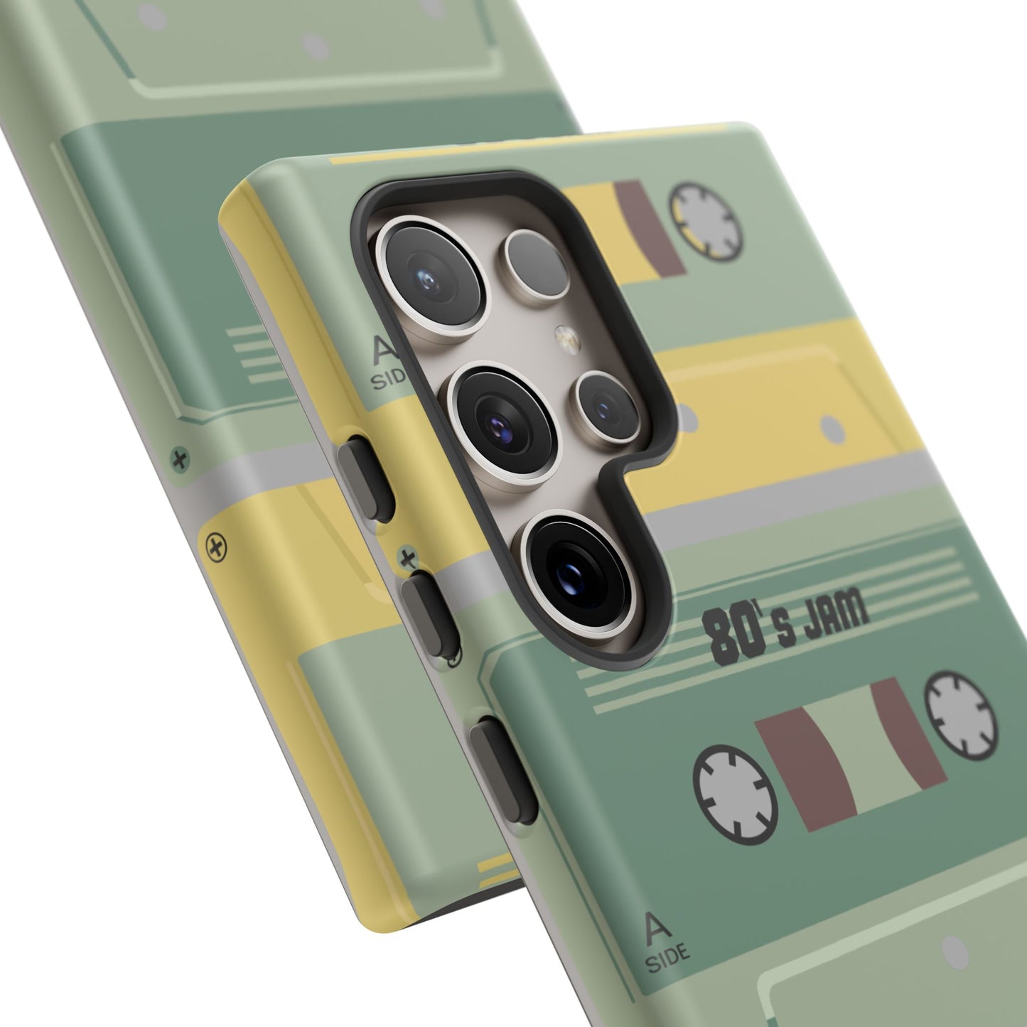 80s Jam Phone Case, Retro 80s Style, Tough Phone Cover, Vintage Cassette Design, Gift for Music Lovers