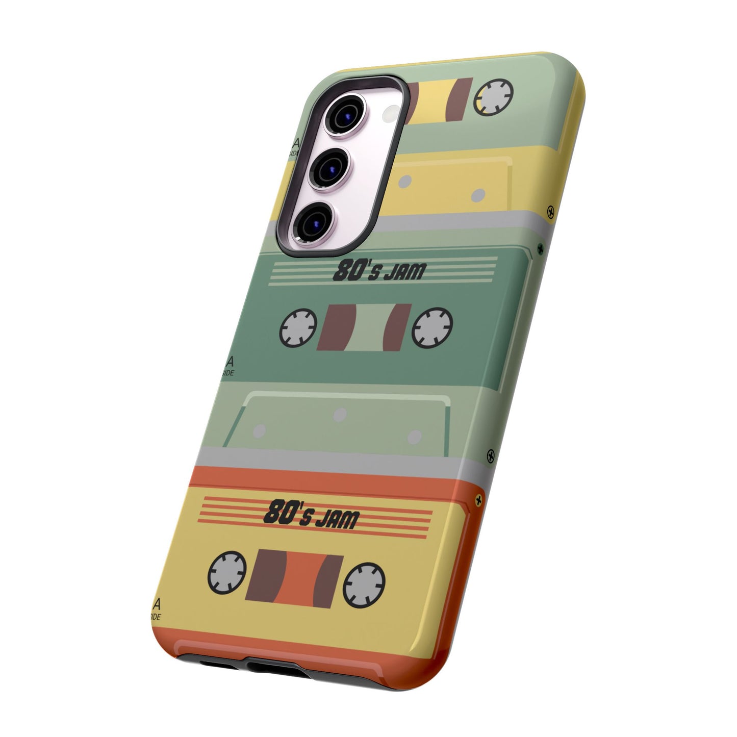 80s Jam Phone Case, Retro 80s Style, Tough Phone Cover, Vintage Cassette Design, Gift for Music Lovers