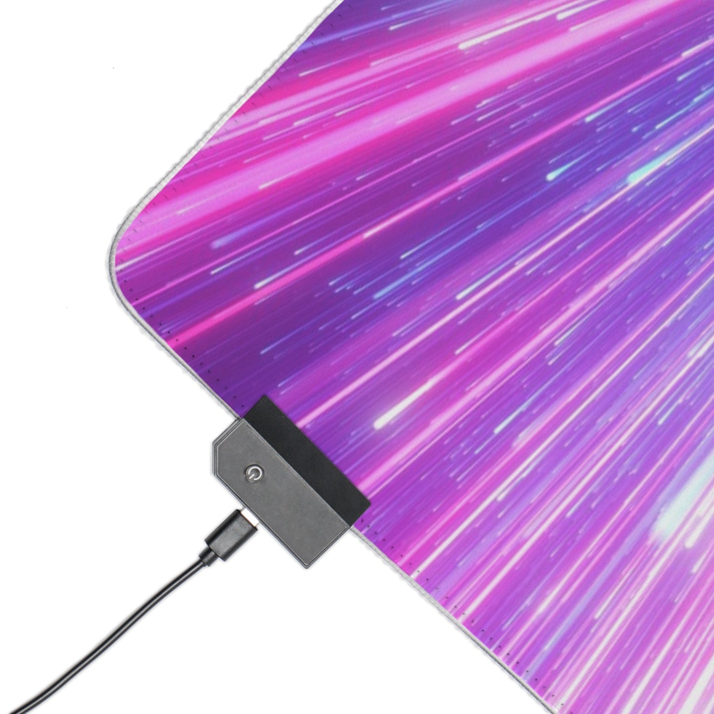 Vibrant LED Gaming Mouse Pad, Colorful Mousepad for Gamers, LED Desk Mat for PC & Console Gaming, Stylish Gaming Accessories