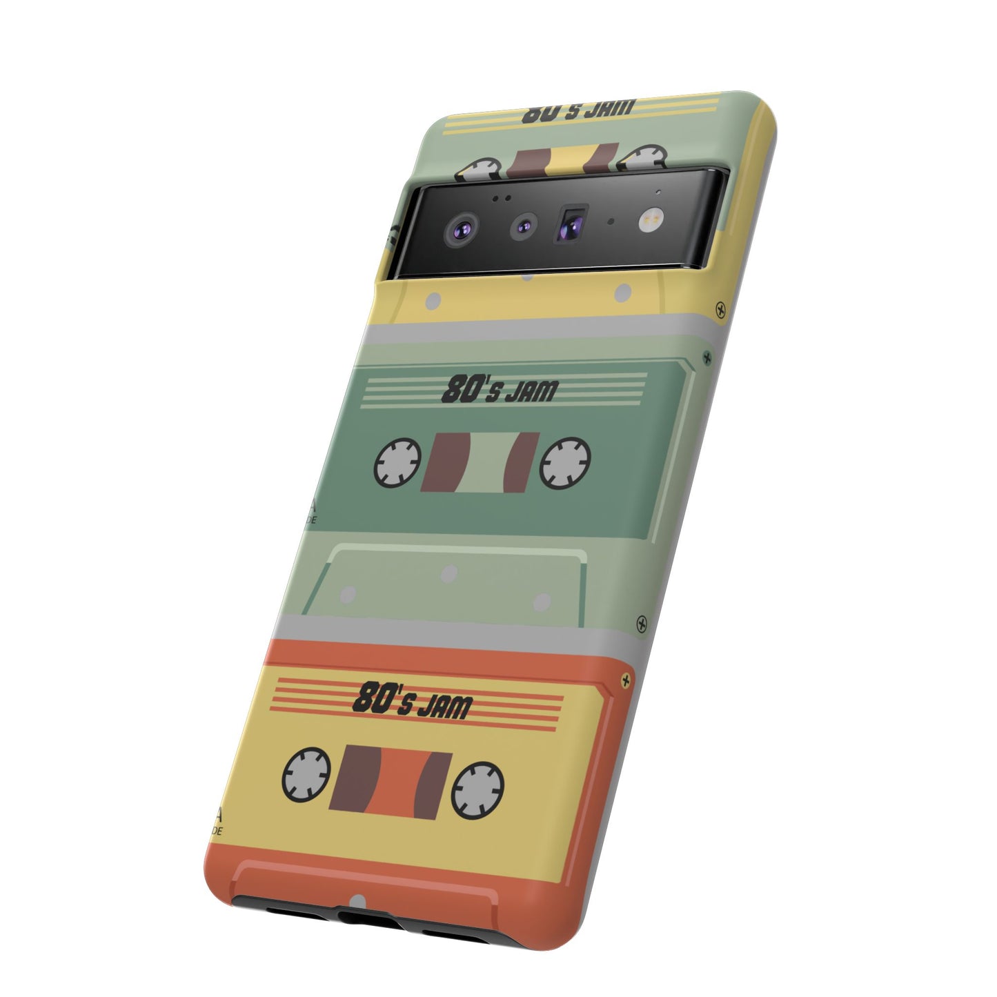 80s Jam Phone Case, Retro 80s Style, Tough Phone Cover, Vintage Cassette Design, Gift for Music Lovers