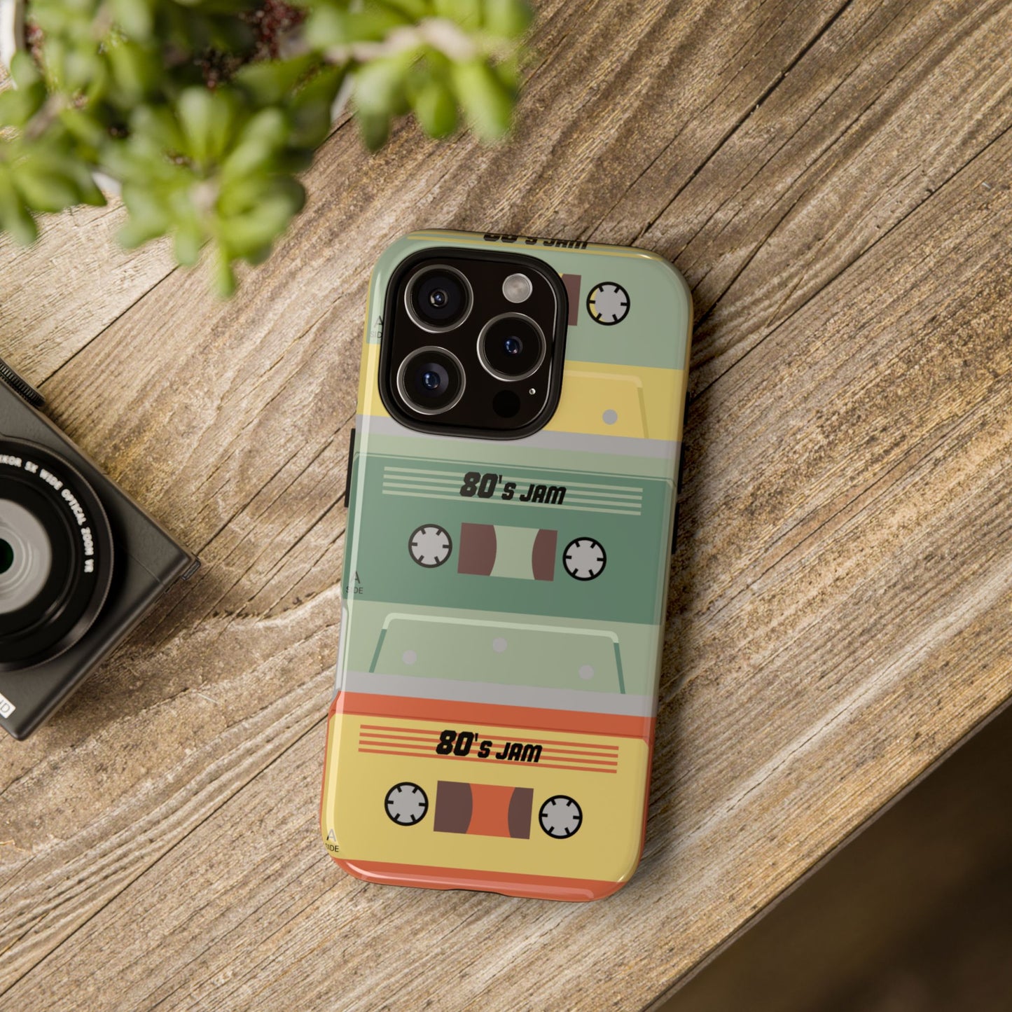 80s Jam Phone Case, Retro 80s Style, Tough Phone Cover, Vintage Cassette Design, Gift for Music Lovers