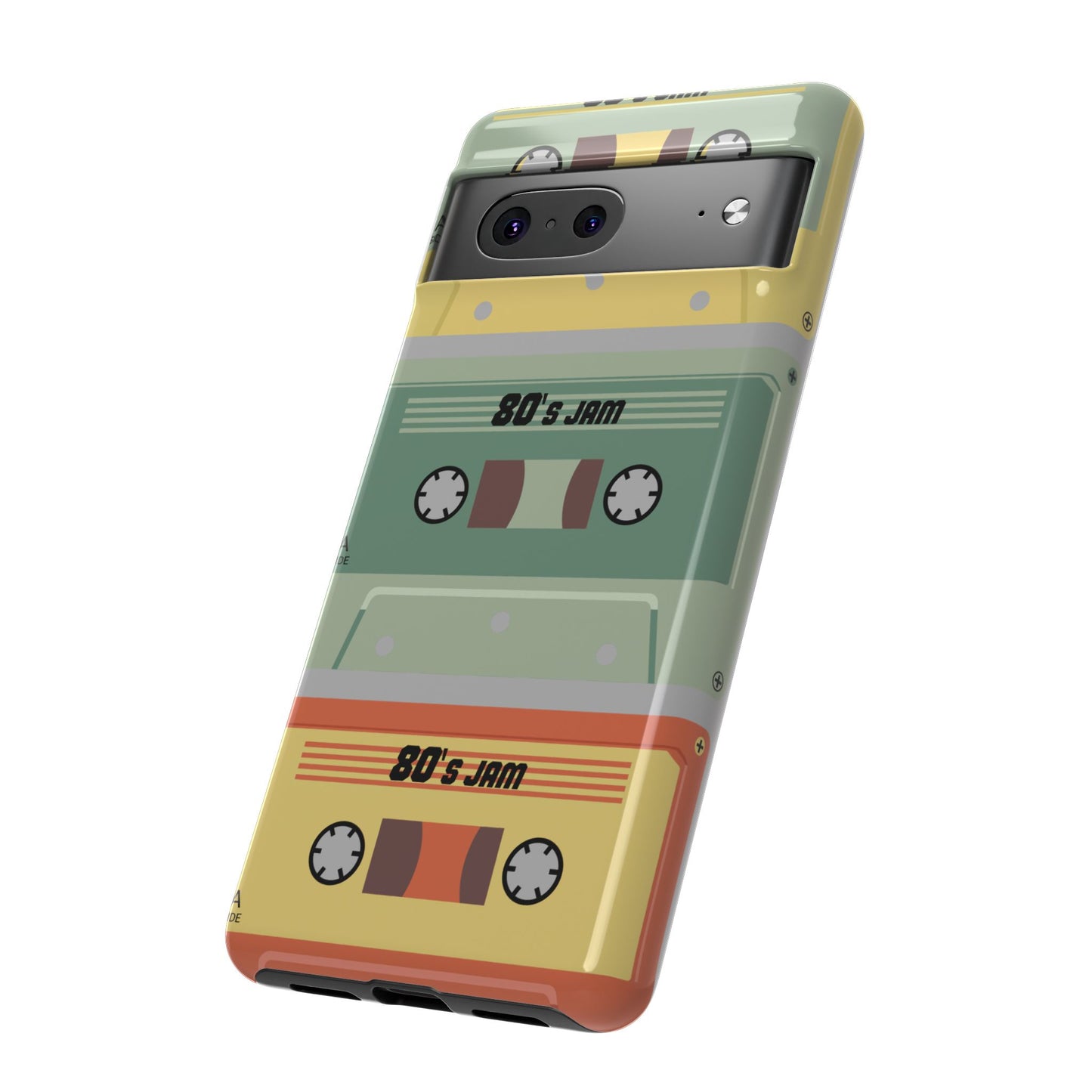 80s Jam Phone Case, Retro 80s Style, Tough Phone Cover, Vintage Cassette Design, Gift for Music Lovers