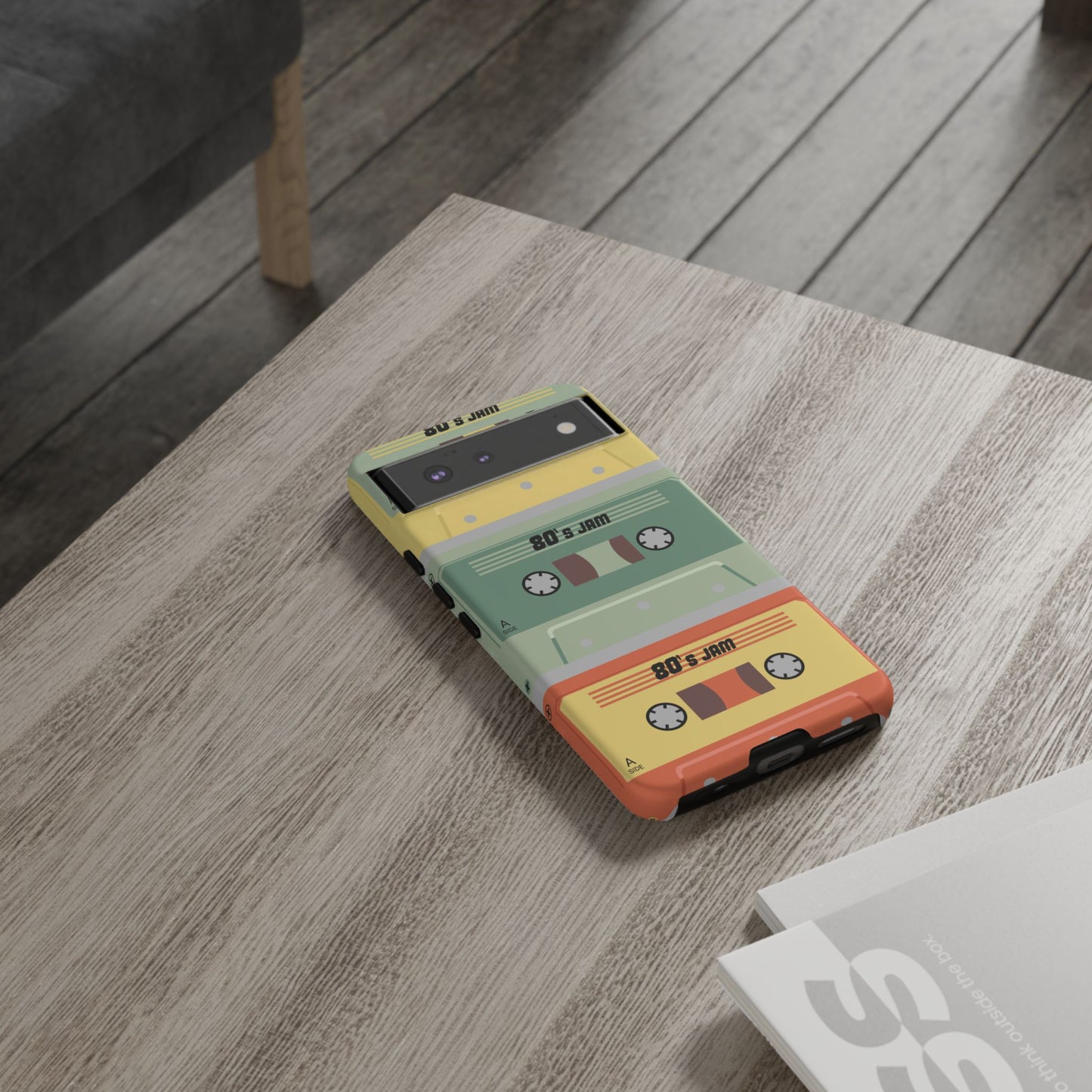 80s Jam Phone Case, Retro 80s Style, Tough Phone Cover, Vintage Cassette Design, Gift for Music Lovers