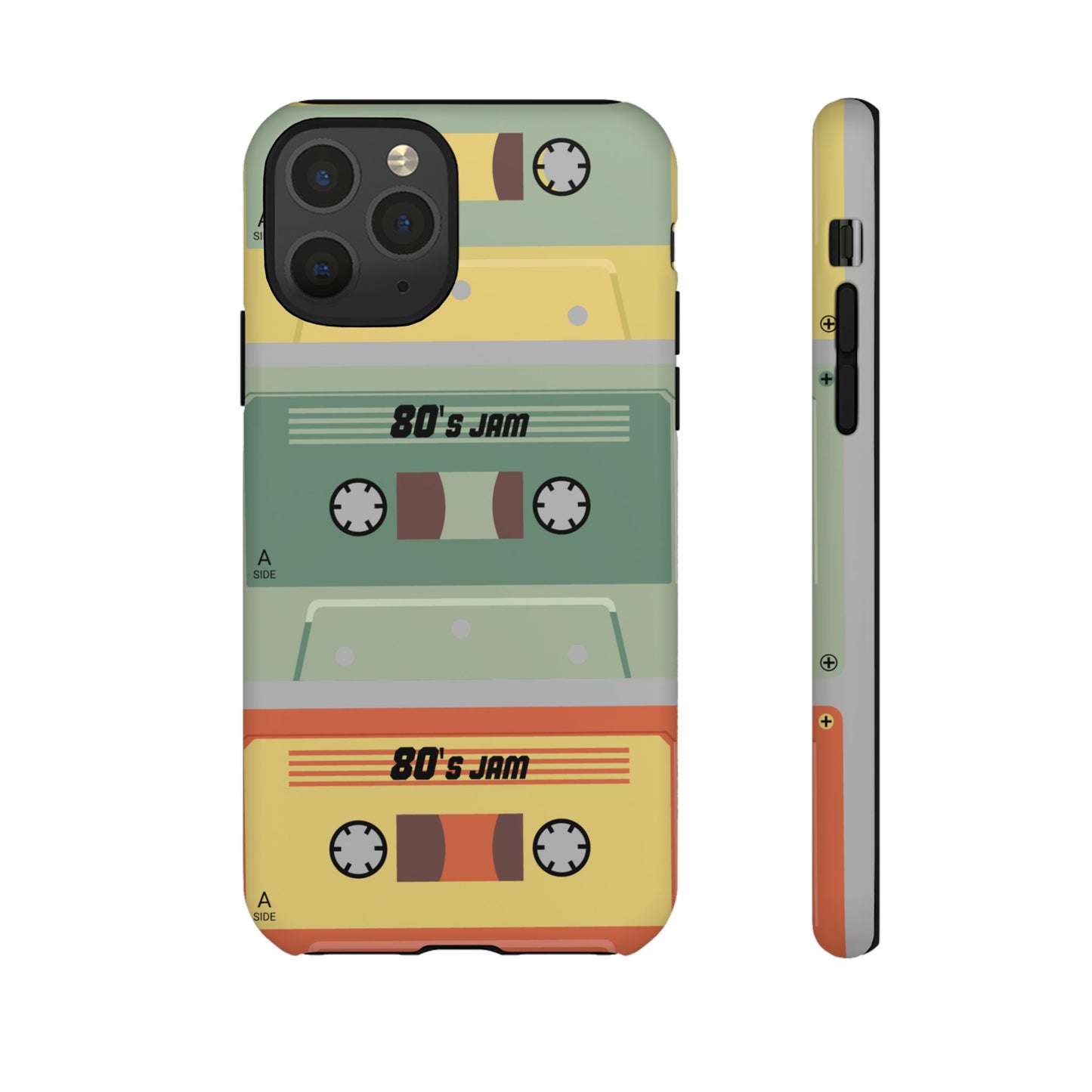80s Jam Phone Case, Retro 80s Style, Tough Phone Cover, Vintage Cassette Design, Gift for Music Lovers
