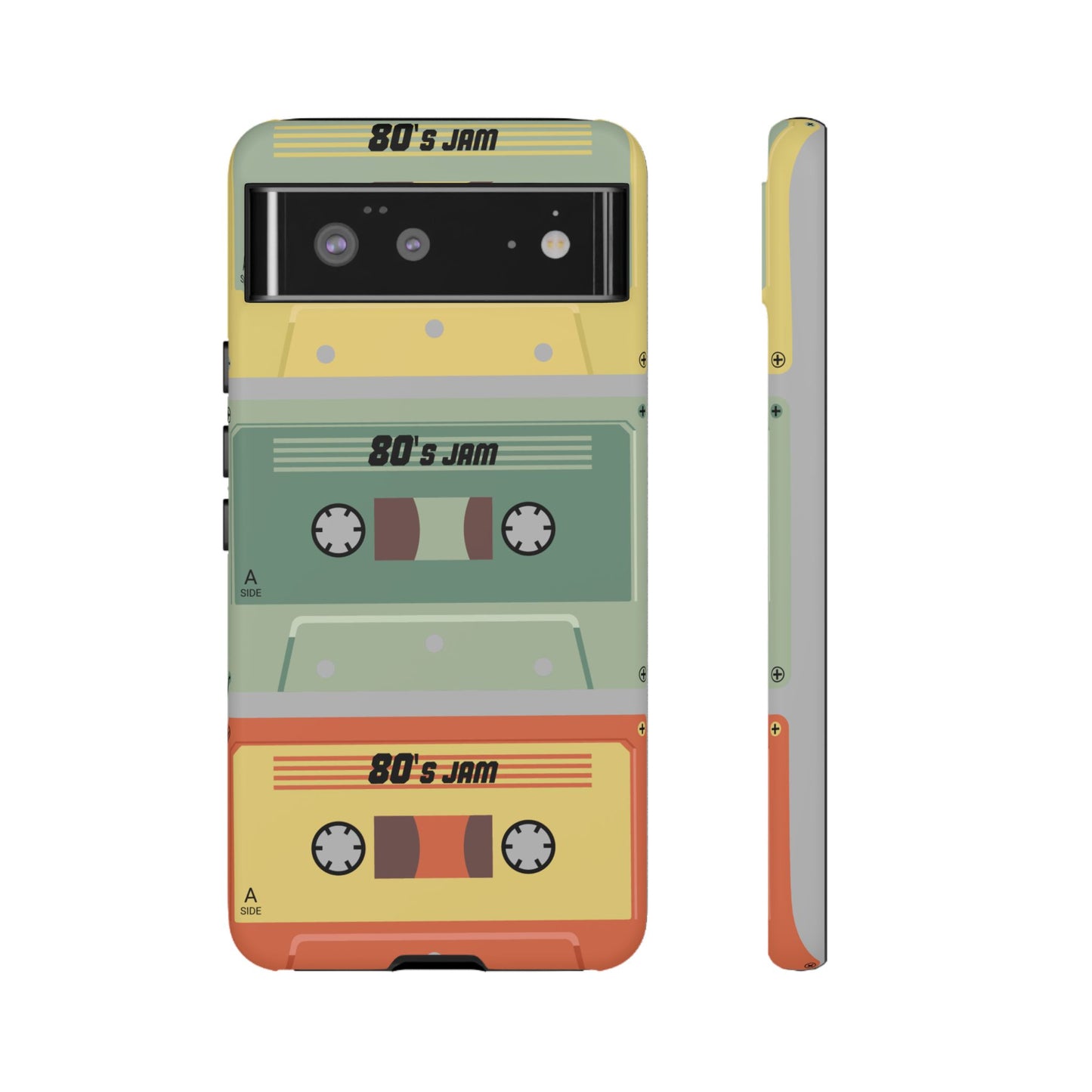 80s Jam Phone Case, Retro 80s Style, Tough Phone Cover, Vintage Cassette Design, Gift for Music Lovers