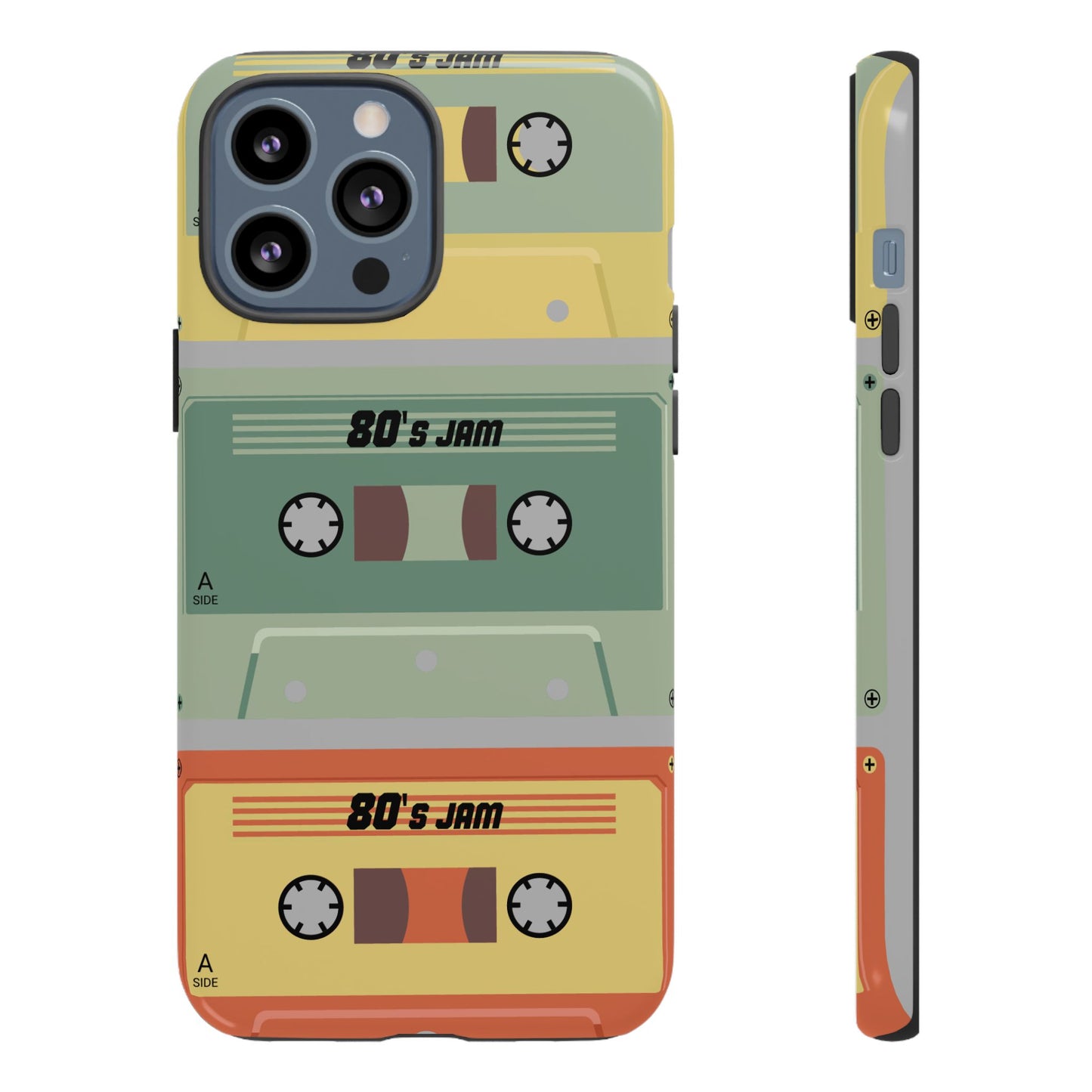 80s Jam Phone Case, Retro 80s Style, Tough Phone Cover, Vintage Cassette Design, Gift for Music Lovers