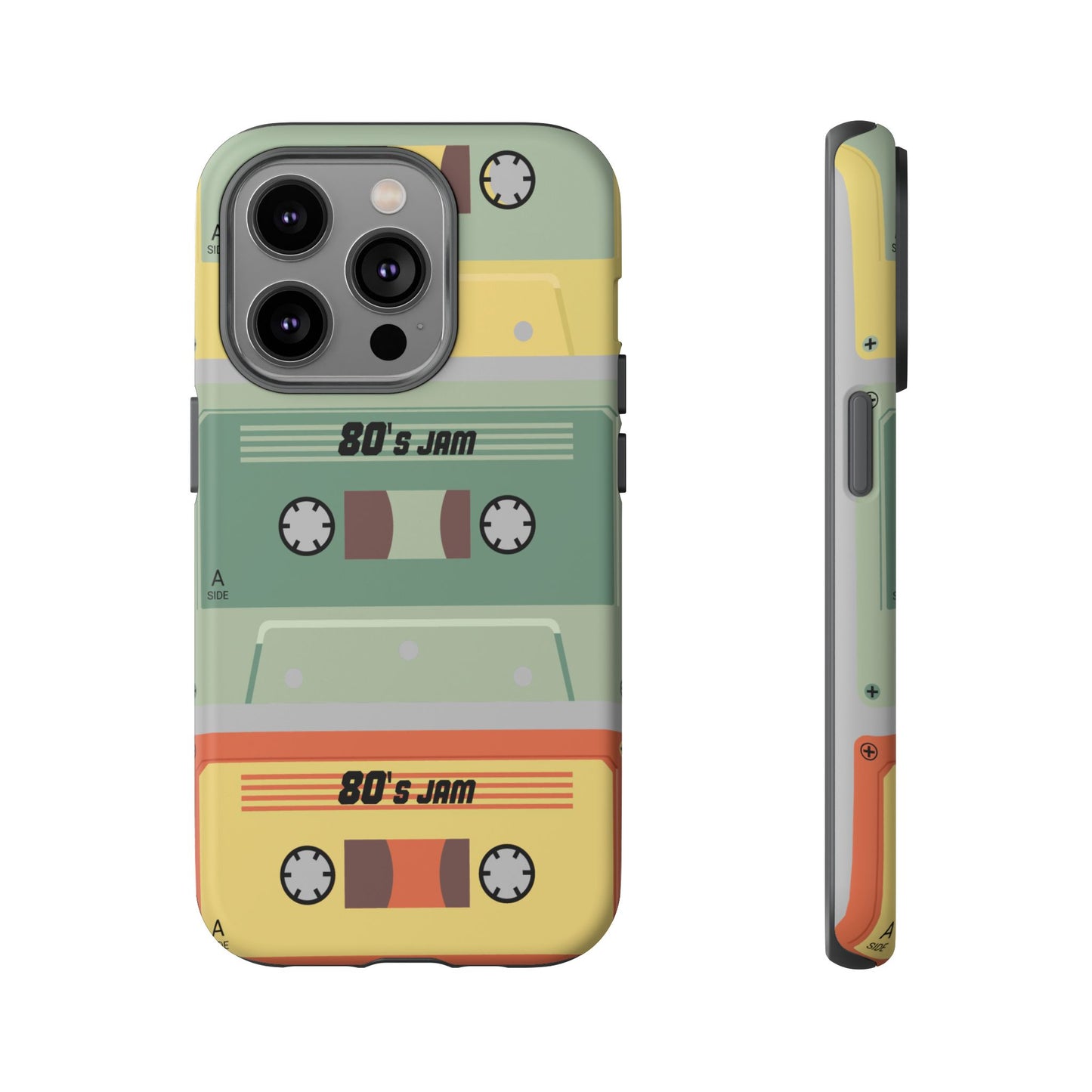 80s Jam Phone Case, Retro 80s Style, Tough Phone Cover, Vintage Cassette Design, Gift for Music Lovers