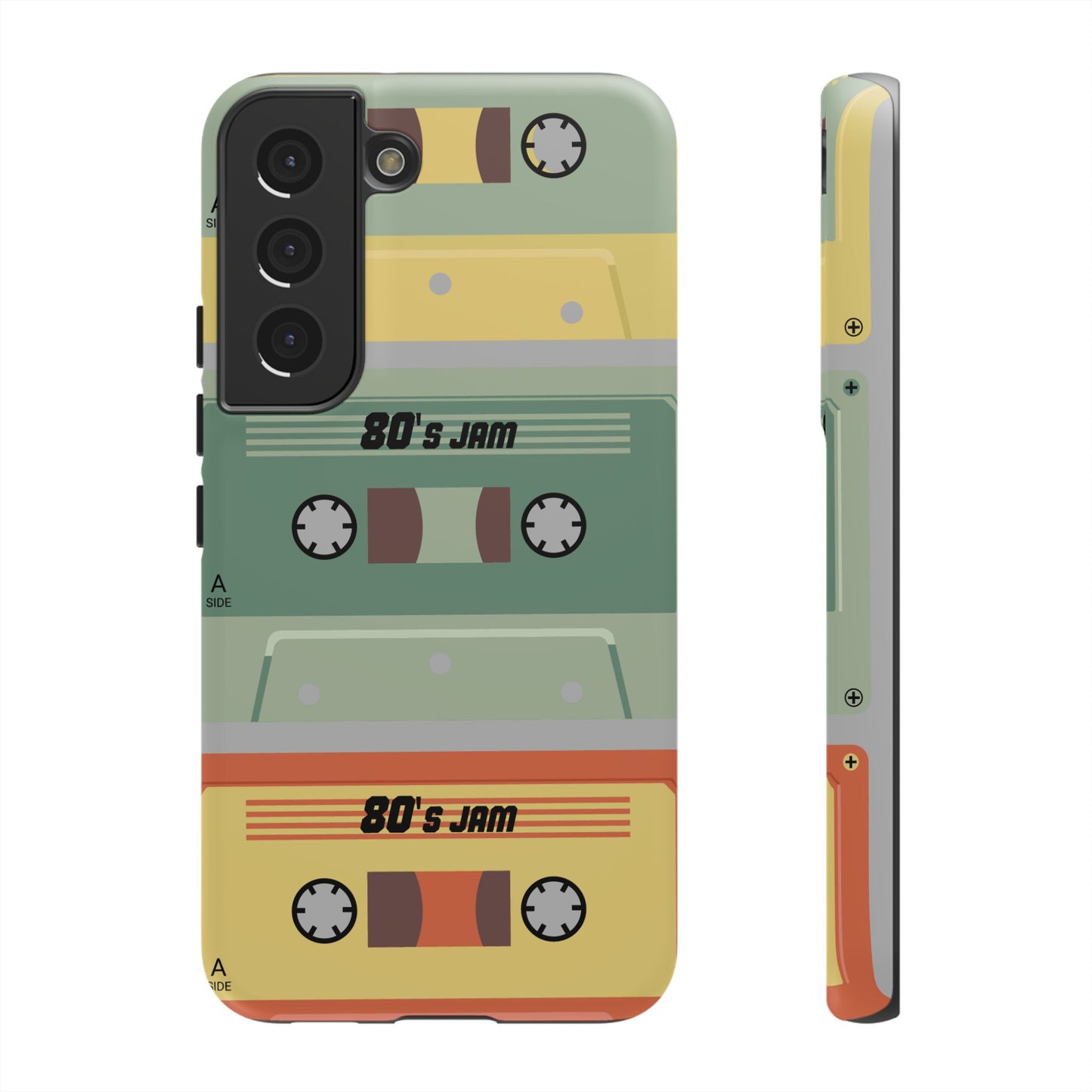 80s Jam Phone Case, Retro 80s Style, Tough Phone Cover, Vintage Cassette Design, Gift for Music Lovers