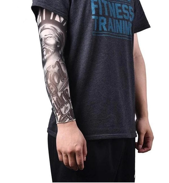 Riding ice silk sleeves