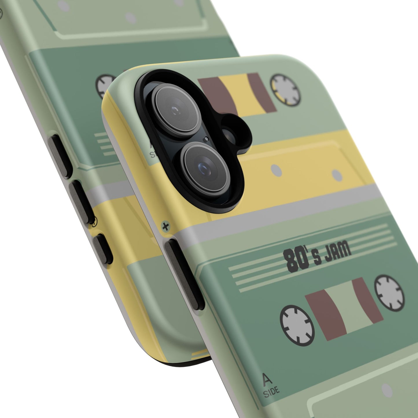 80s Jam Phone Case, Retro 80s Style, Tough Phone Cover, Vintage Cassette Design, Gift for Music Lovers
