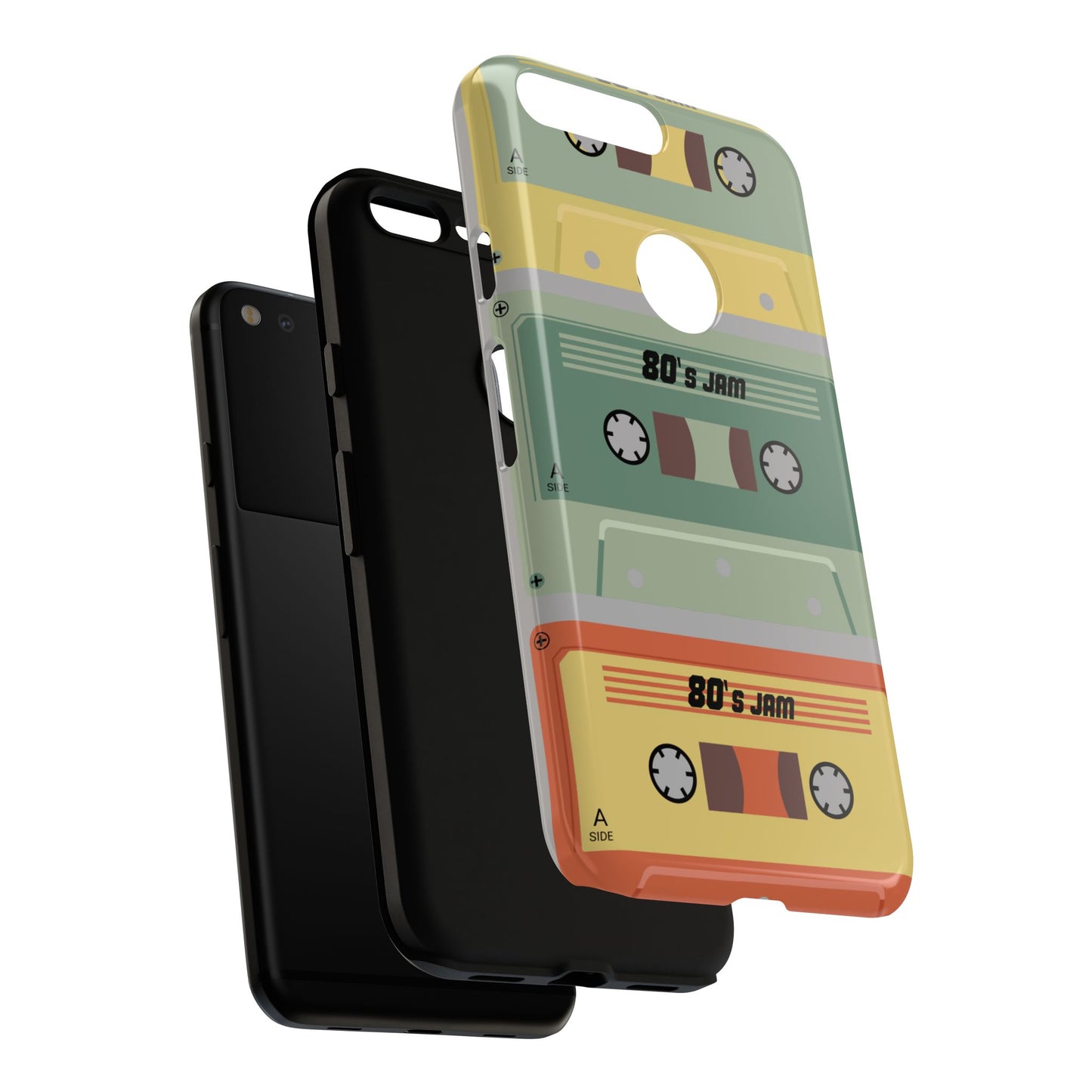 80s Jam Phone Case, Retro 80s Style, Tough Phone Cover, Vintage Cassette Design, Gift for Music Lovers