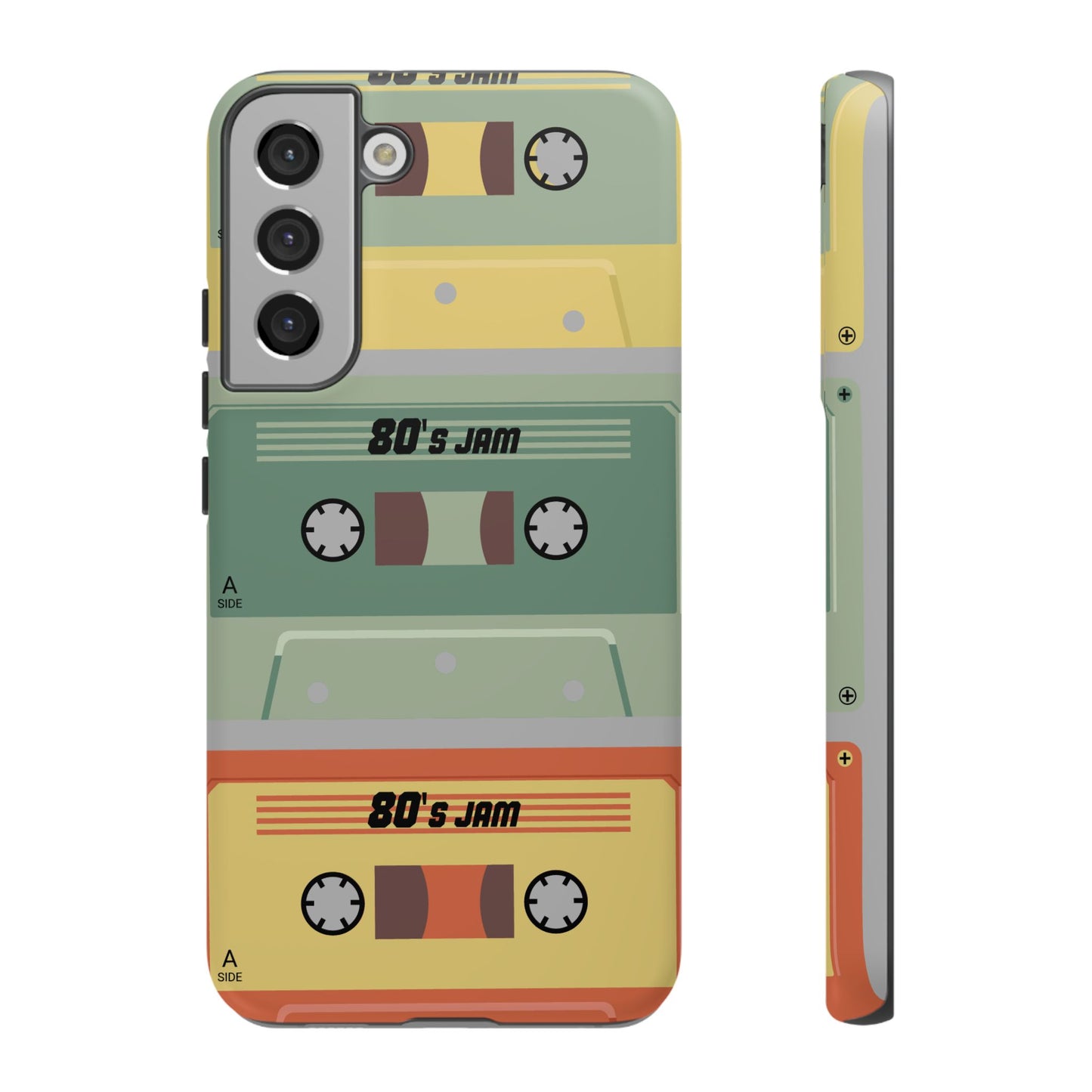 80s Jam Phone Case, Retro 80s Style, Tough Phone Cover, Vintage Cassette Design, Gift for Music Lovers