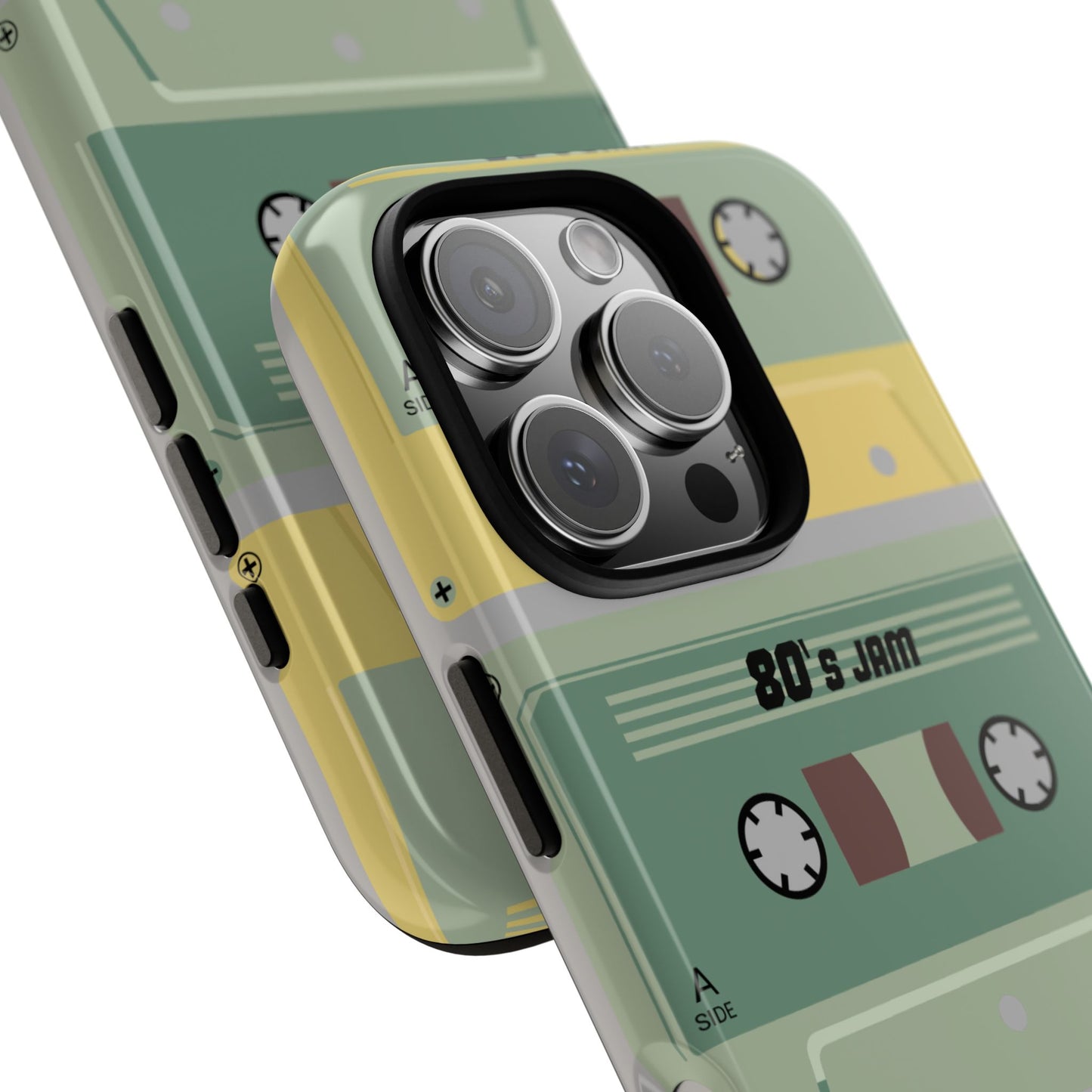 80s Jam Phone Case, Retro 80s Style, Tough Phone Cover, Vintage Cassette Design, Gift for Music Lovers