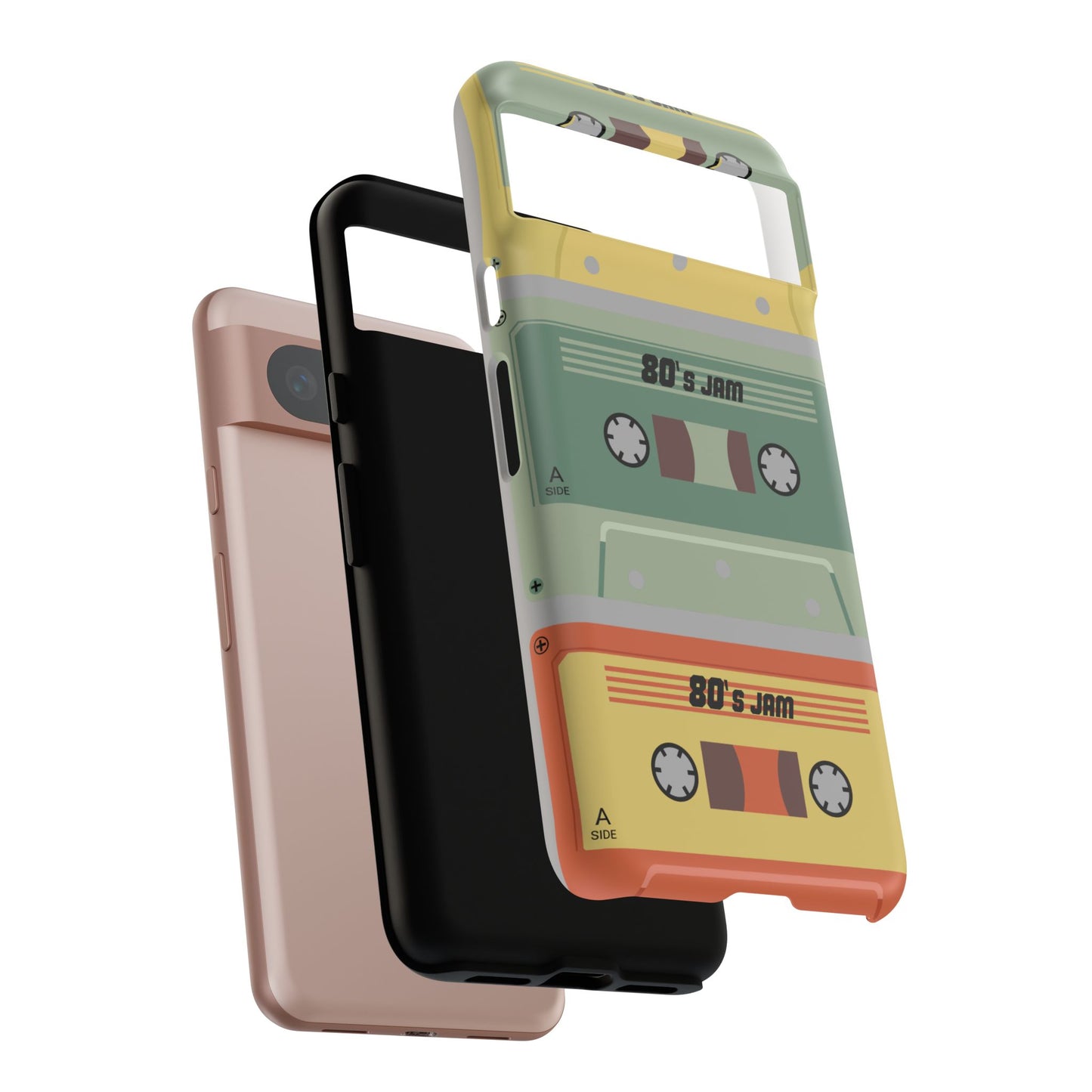 80s Jam Phone Case, Retro 80s Style, Tough Phone Cover, Vintage Cassette Design, Gift for Music Lovers