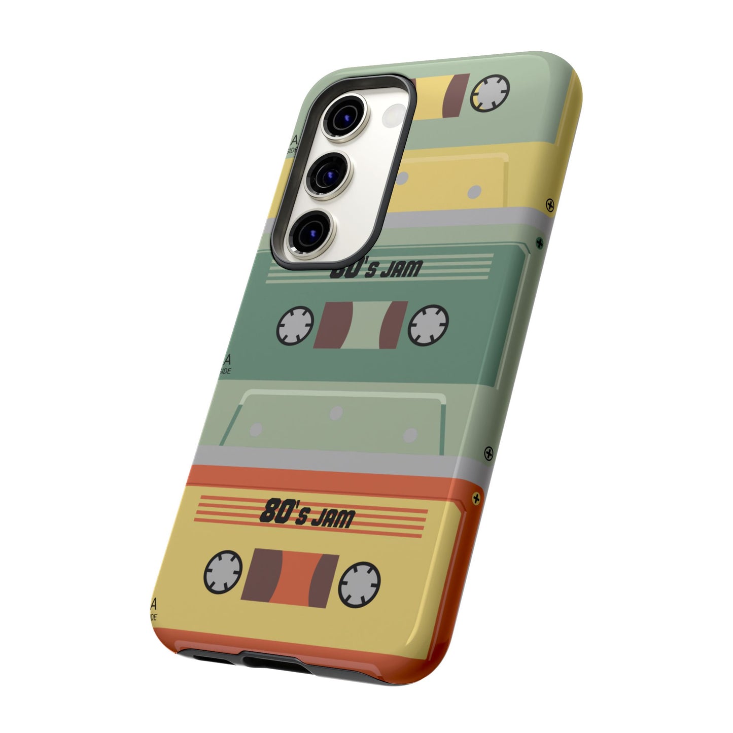 80s Jam Phone Case, Retro 80s Style, Tough Phone Cover, Vintage Cassette Design, Gift for Music Lovers
