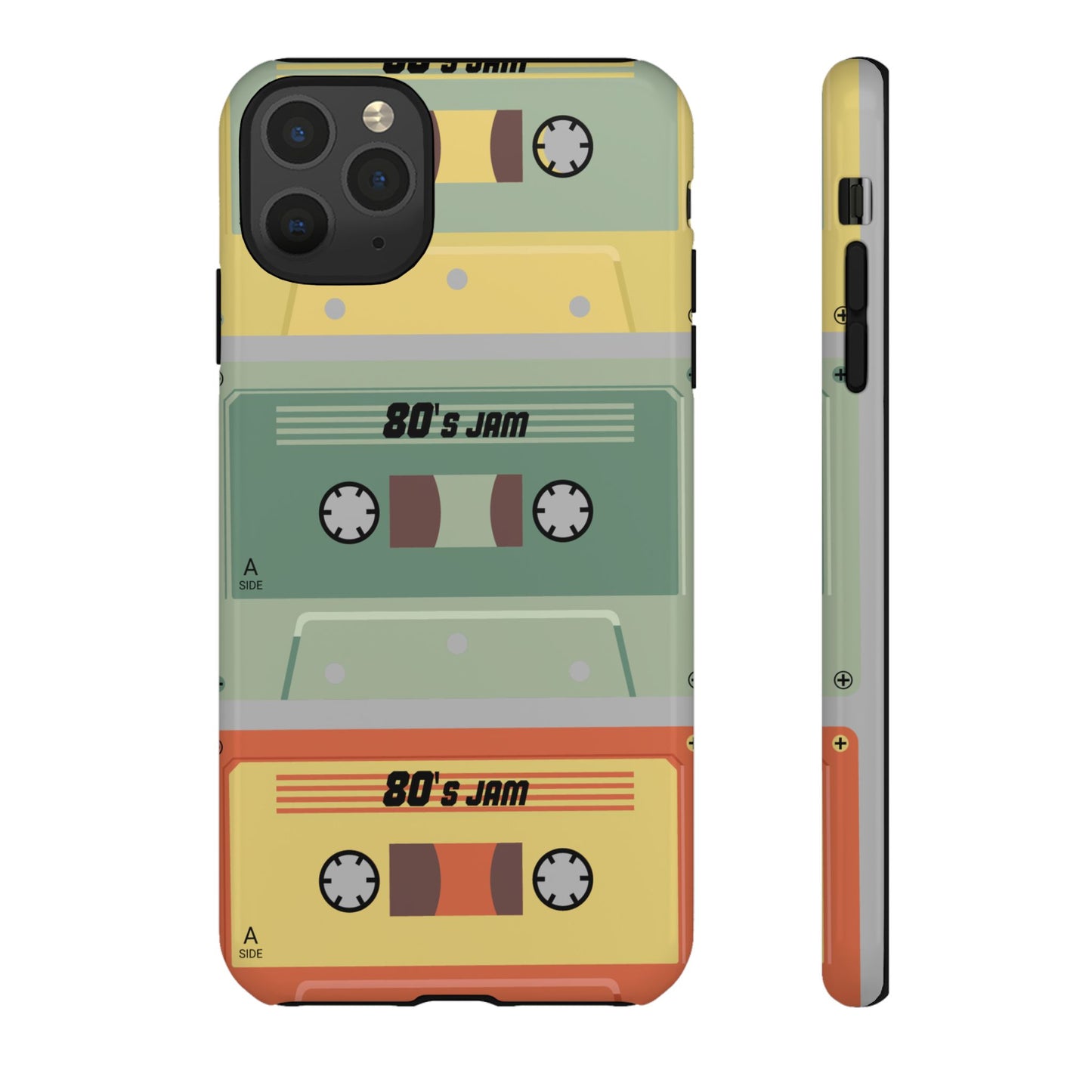 80s Jam Phone Case, Retro 80s Style, Tough Phone Cover, Vintage Cassette Design, Gift for Music Lovers
