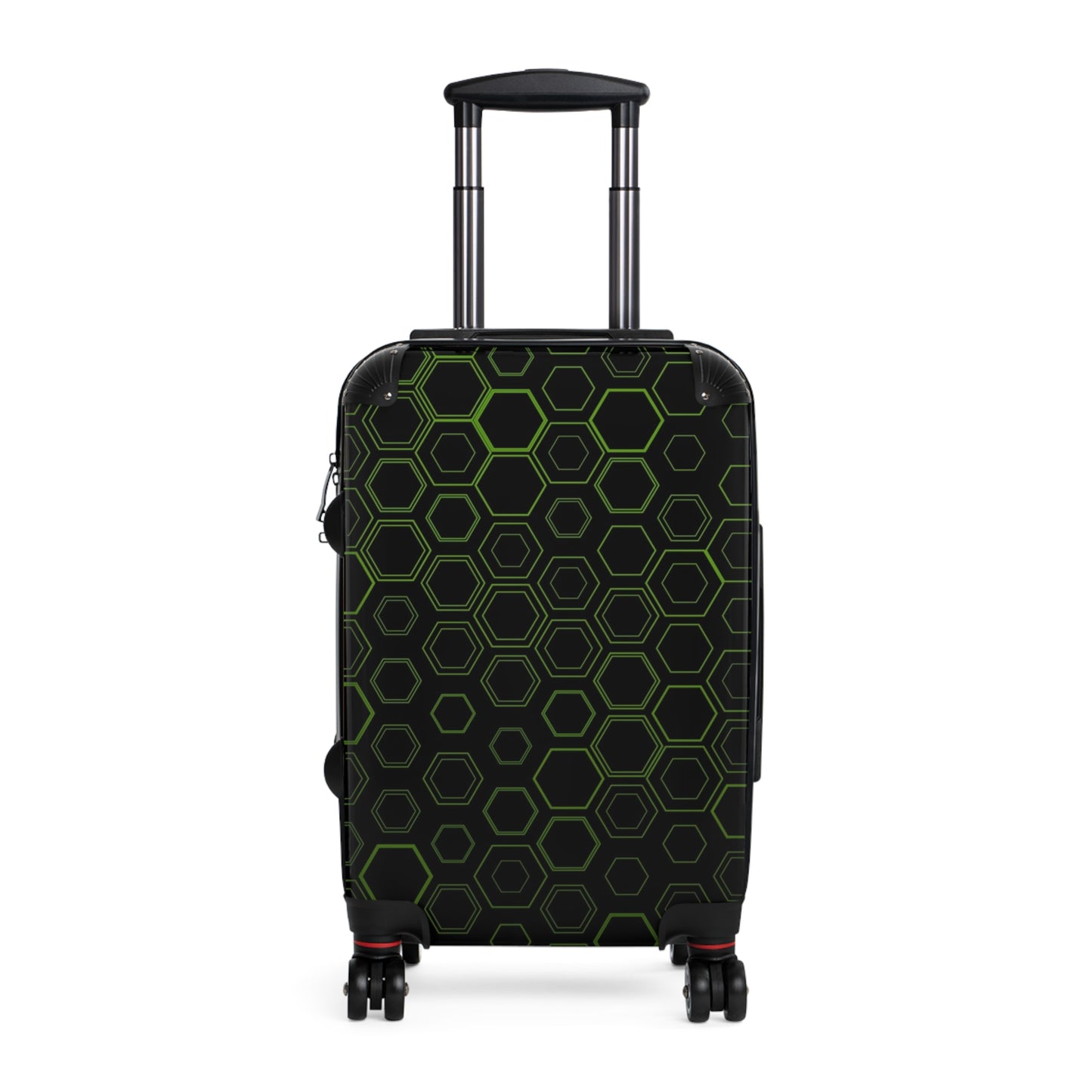 Stylish Travel Suitcase with Hexagonal Design, Lightweight Luggage for Adventurers, Perfect for Vacations, Business Trips, and Getaways