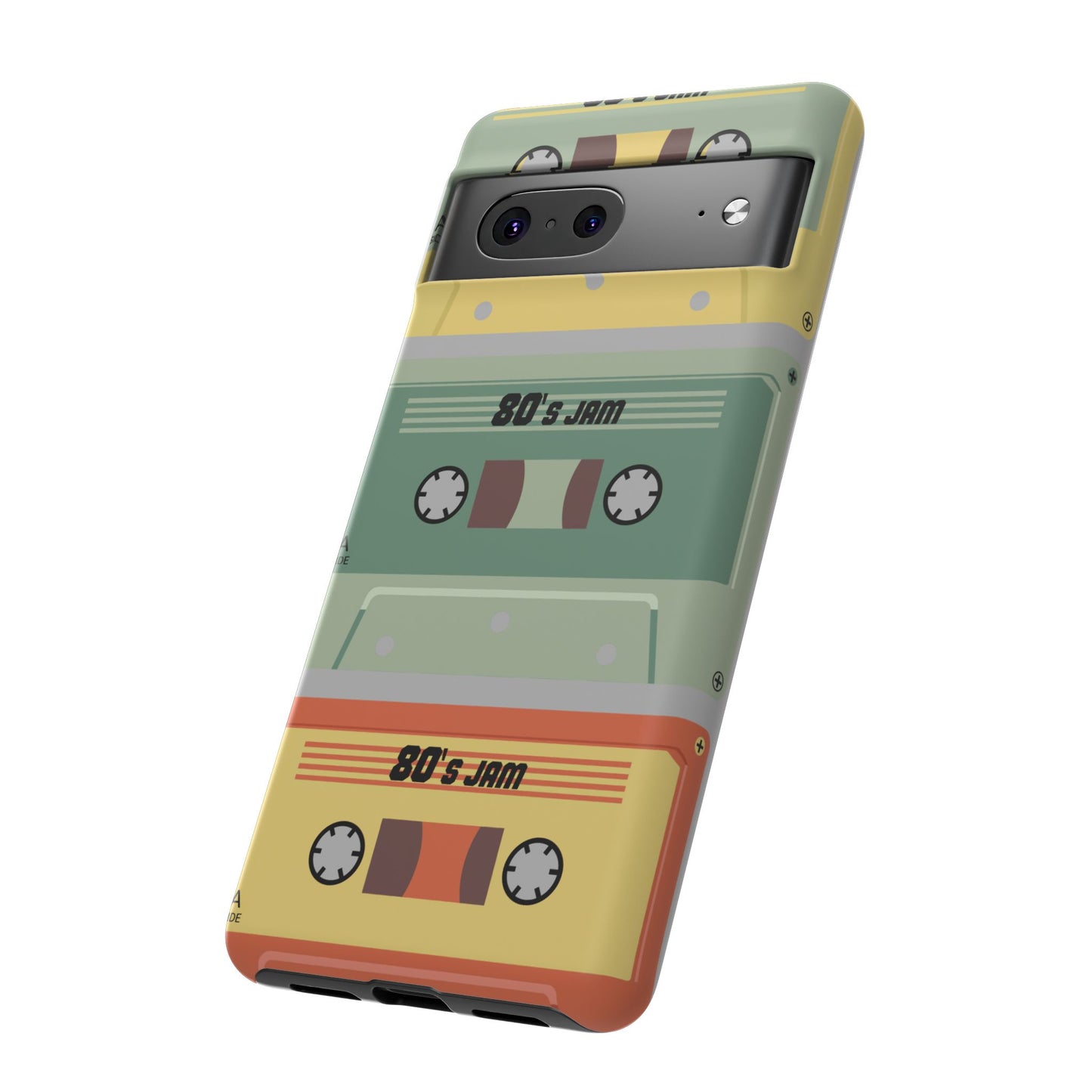 80s Jam Phone Case, Retro 80s Style, Tough Phone Cover, Vintage Cassette Design, Gift for Music Lovers