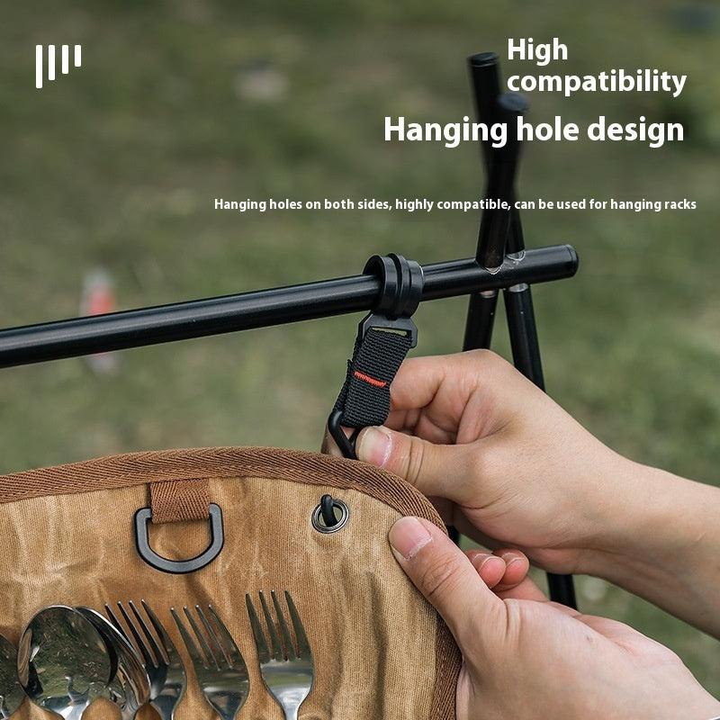 Portable Creative Outdoor Tableware Storage Bag