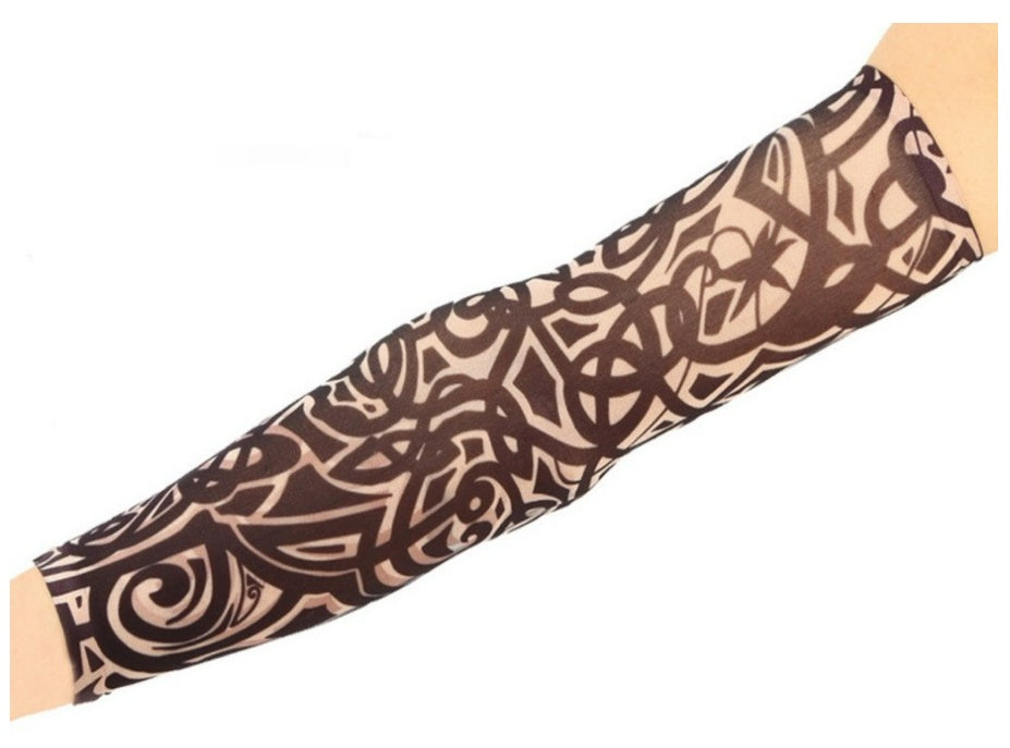 Riding ice silk sleeves