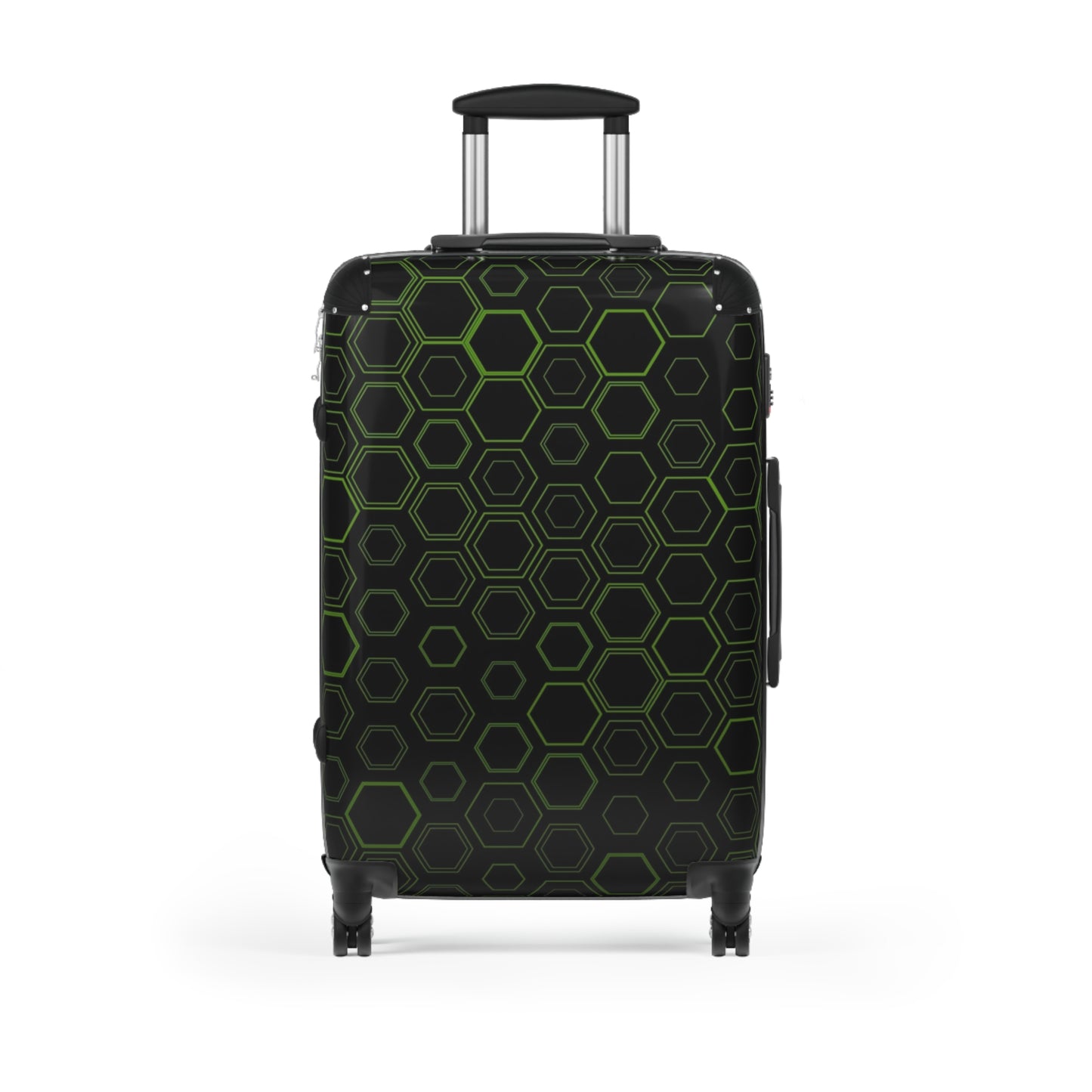 Stylish Travel Suitcase with Hexagonal Design, Lightweight Luggage for Adventurers, Perfect for Vacations, Business Trips, and Getaways