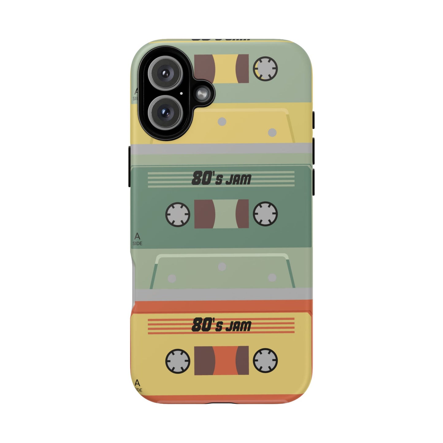 80s Jam Phone Case, Retro 80s Style, Tough Phone Cover, Vintage Cassette Design, Gift for Music Lovers