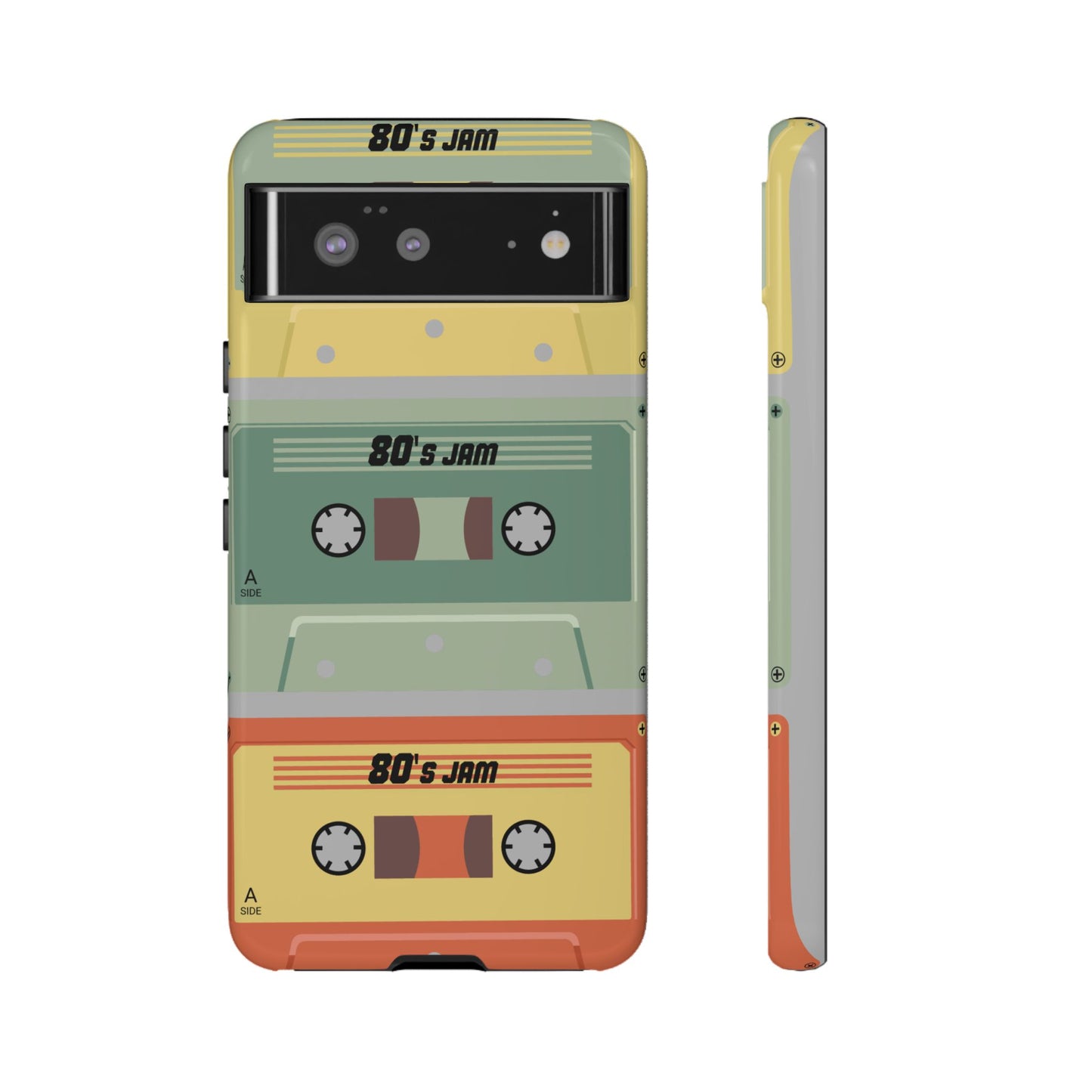 80s Jam Phone Case, Retro 80s Style, Tough Phone Cover, Vintage Cassette Design, Gift for Music Lovers