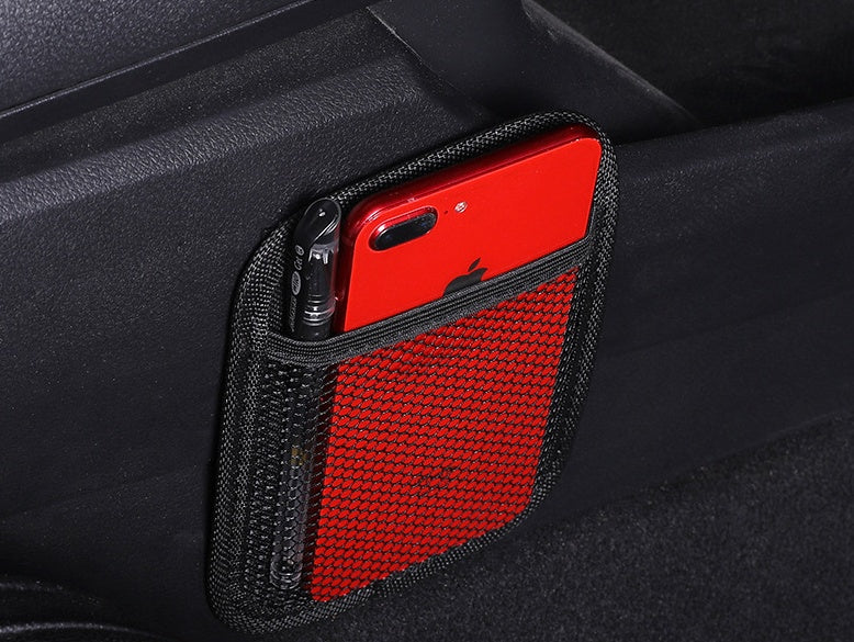 In-car Storage Bag Adhesive In-car Storage Bag In-car Storage Bag, Mobile Phone Bag