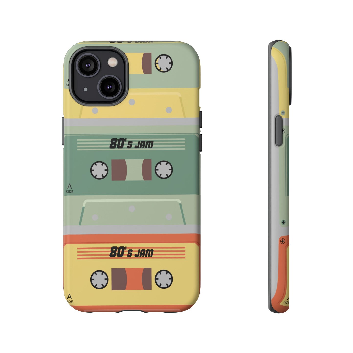80s Jam Phone Case, Retro 80s Style, Tough Phone Cover, Vintage Cassette Design, Gift for Music Lovers